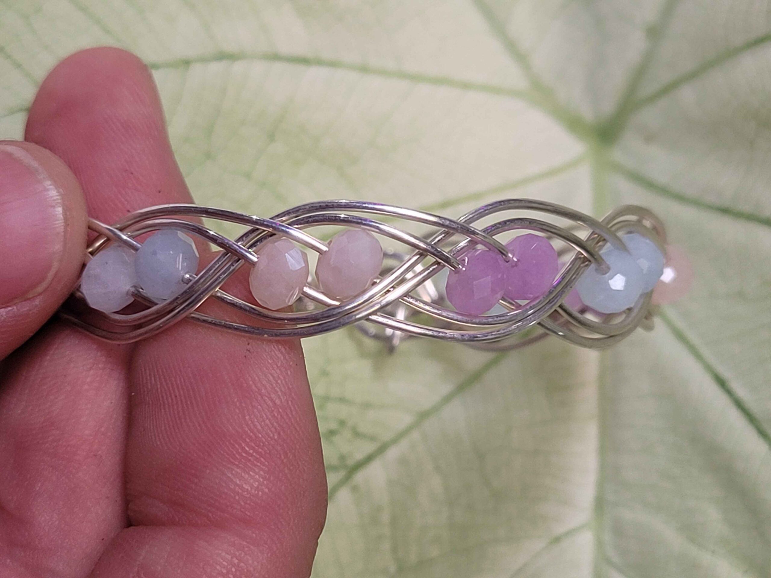 Lavender Quartz Swirl Bracelet - Image 5