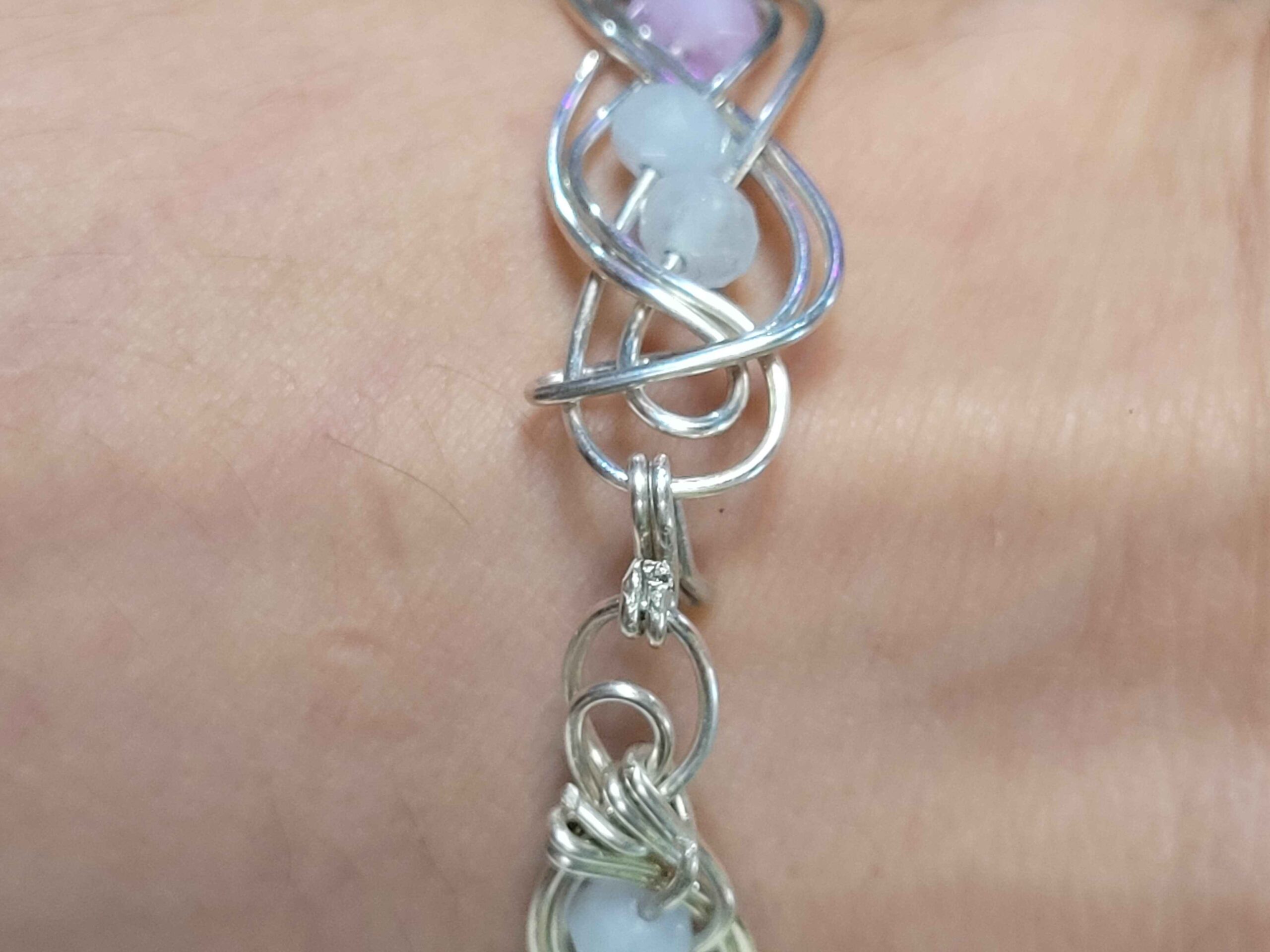 Lavender Quartz Swirl Bracelet - Image 6