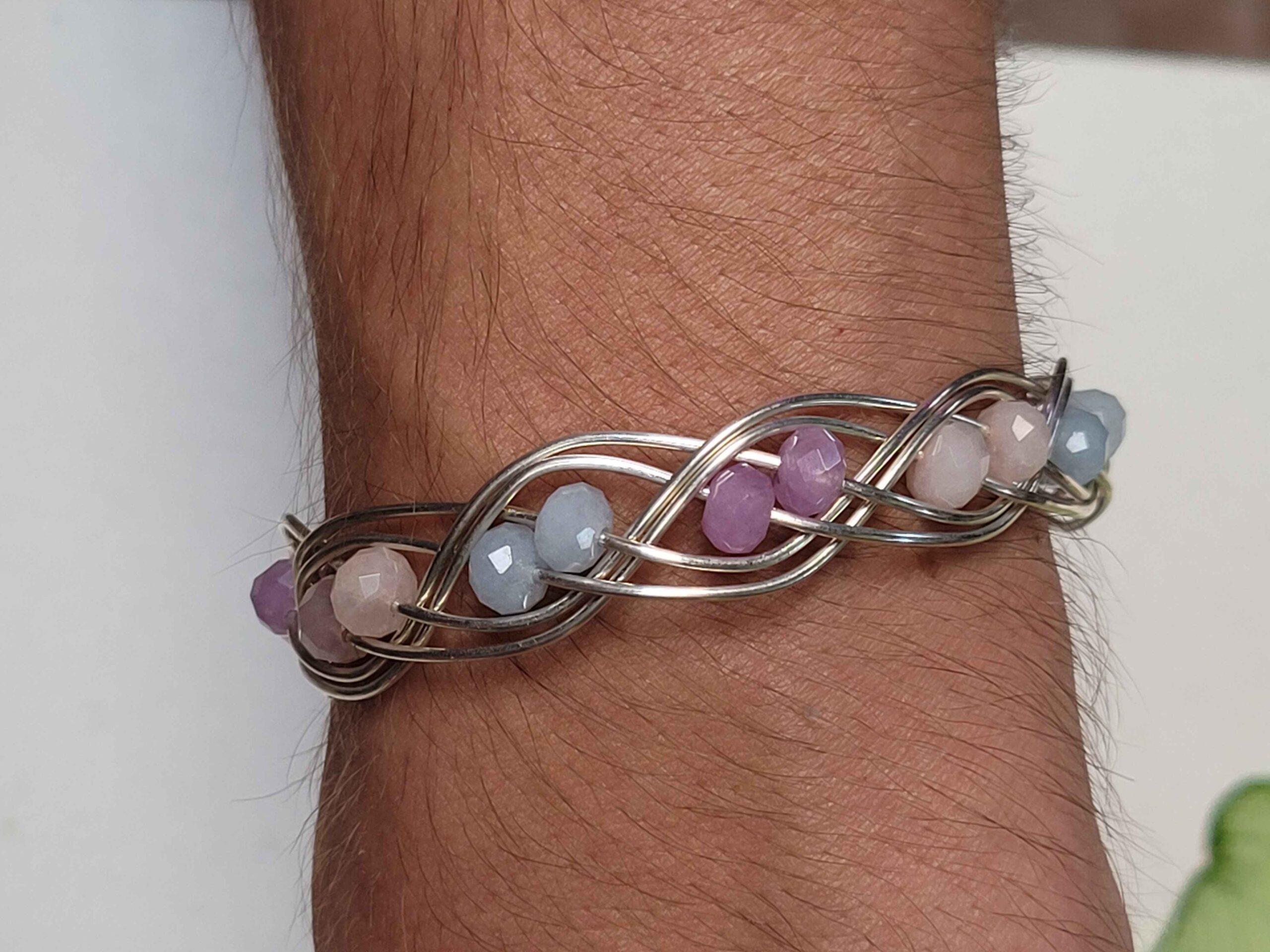 Lavender Quartz Swirl Bracelet - Image 7