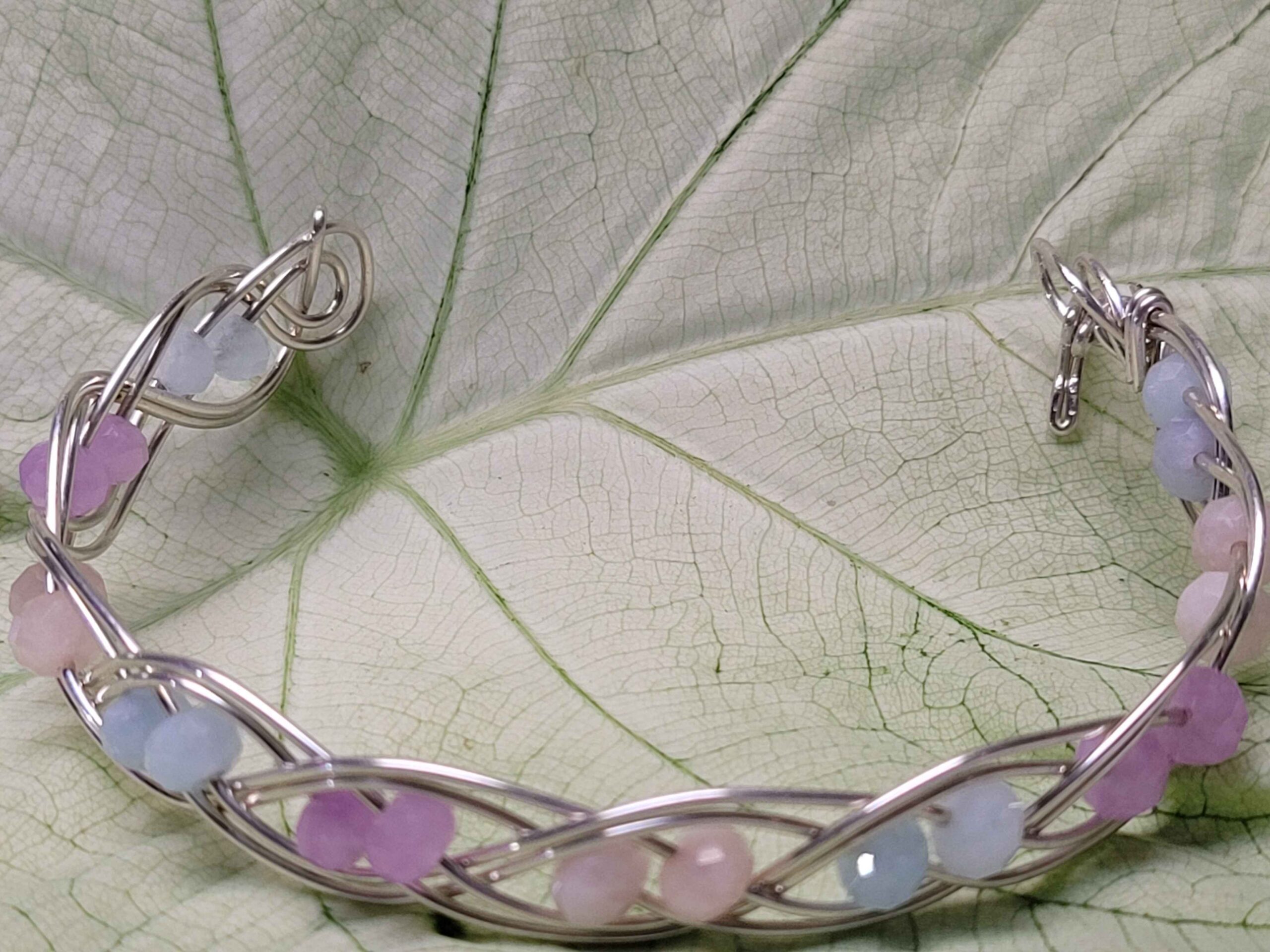 Lavender Quartz Swirl Bracelet - Image 8
