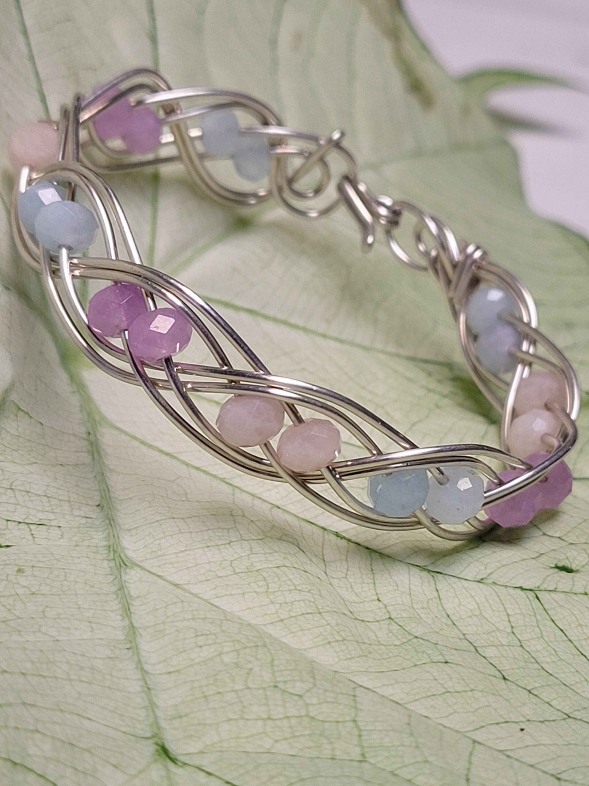Lavender Quartz Swirl Bracelet - Image 9