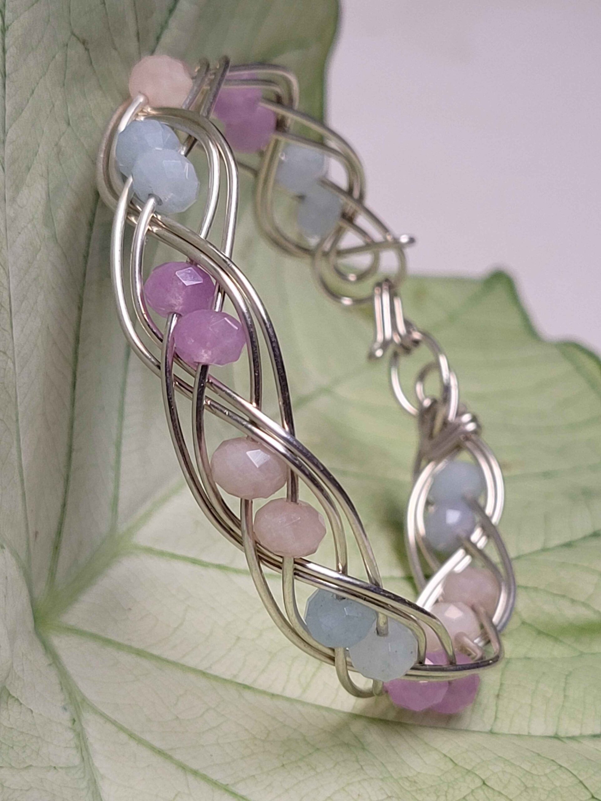 Lavender Quartz Swirl Bracelet - Image 10