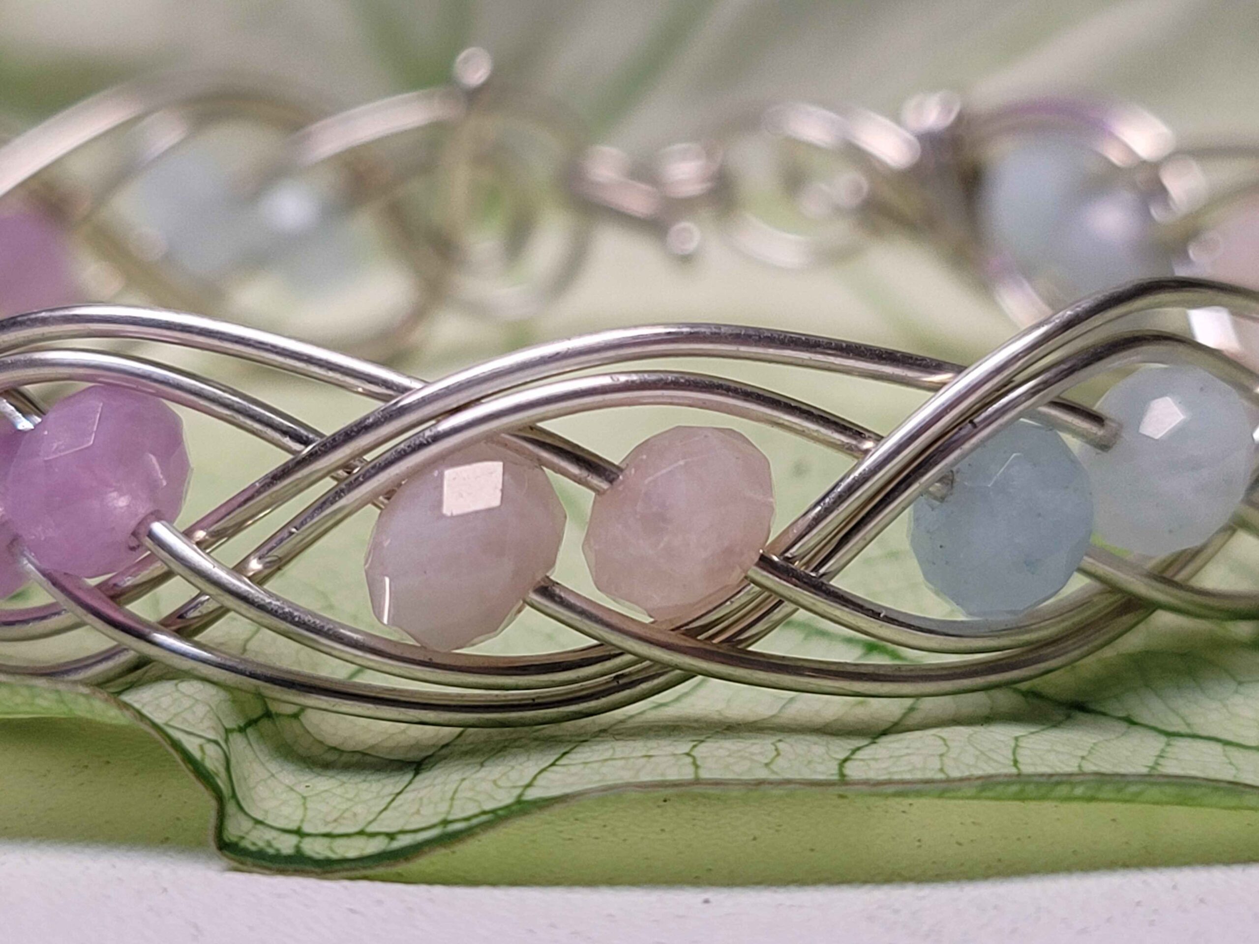 Lavender Quartz Swirl Bracelet - Image 11
