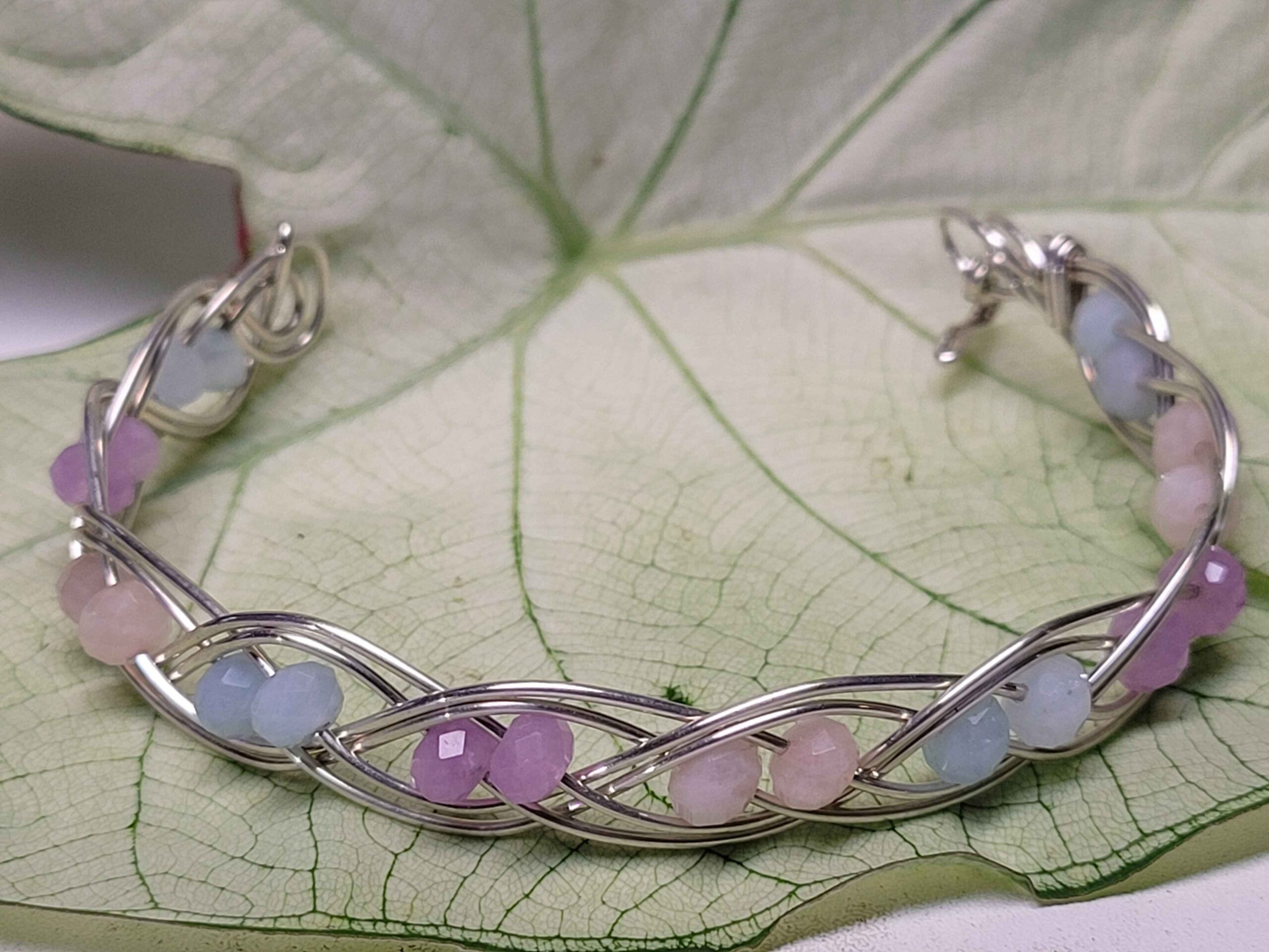 Lavender Quartz Swirl Bracelet - Image 12