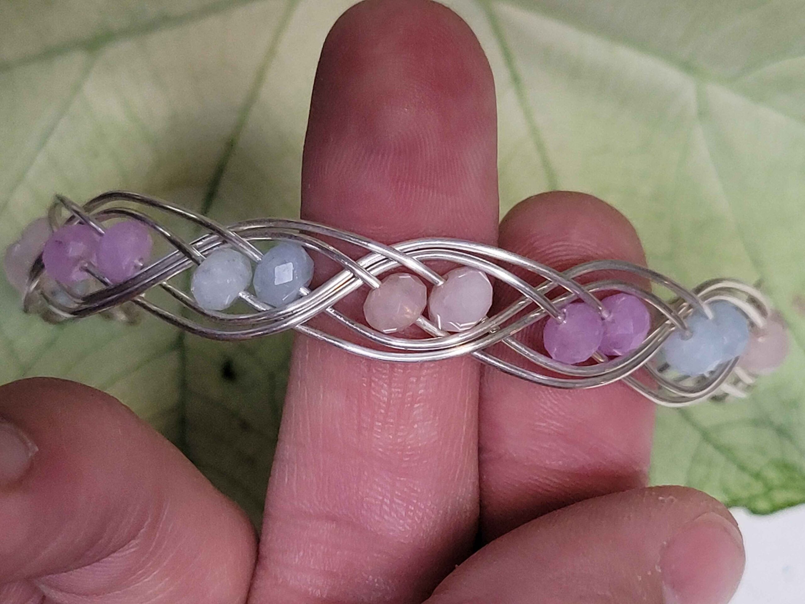 Lavender Quartz Swirl Bracelet - Image 13