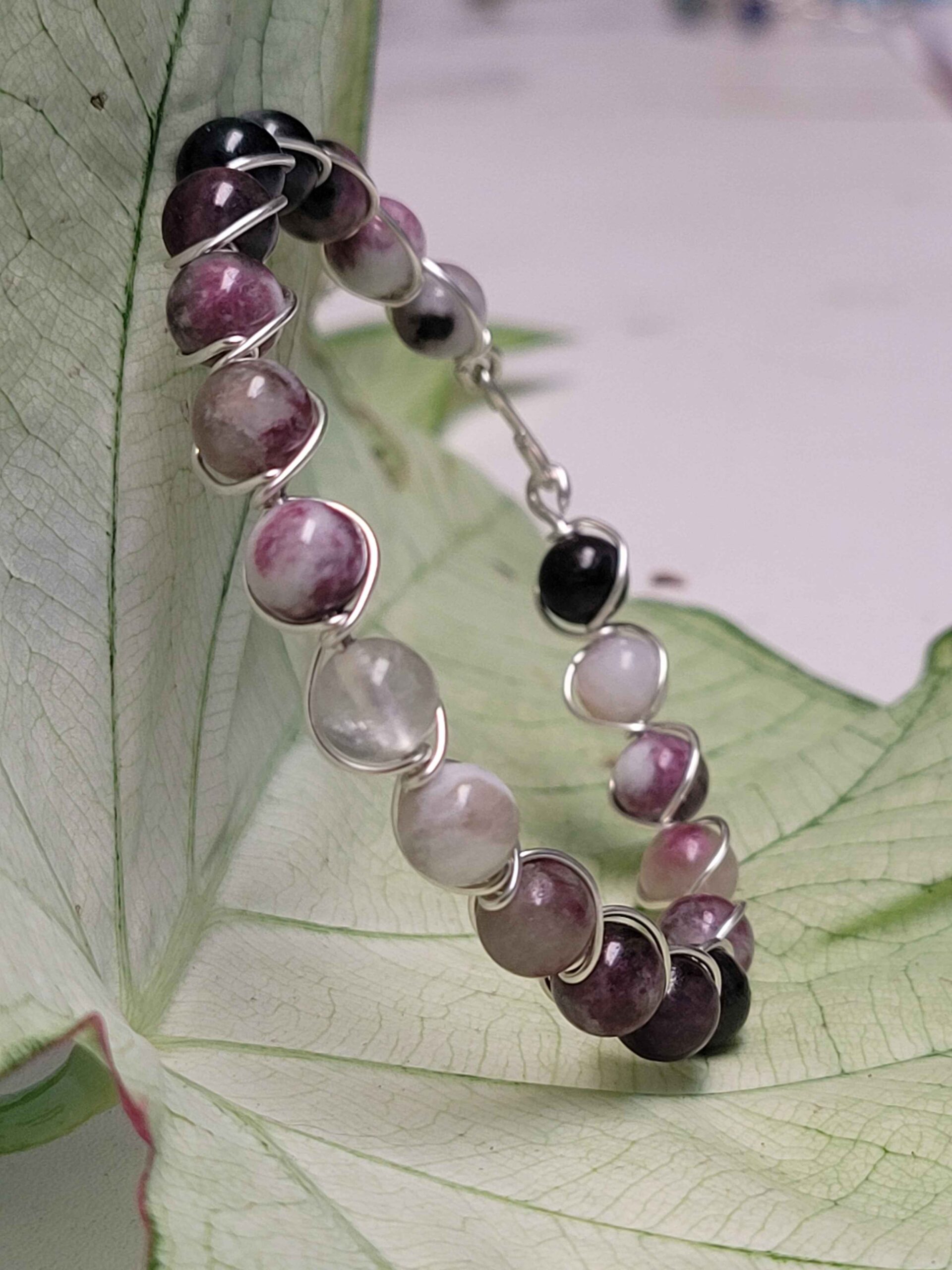 Purple Tourmaline String Bracelet - Image 12