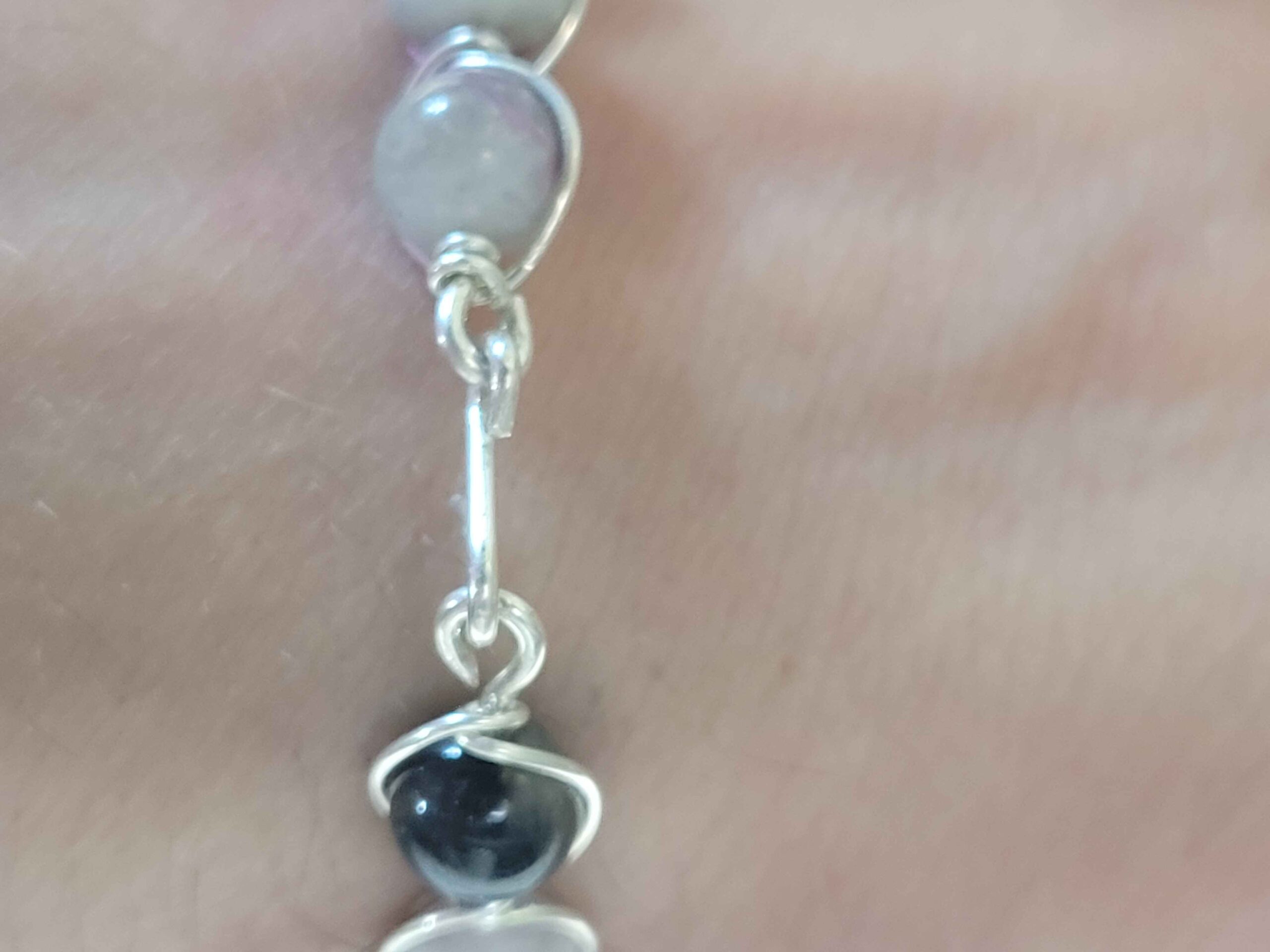 Purple Tourmaline String Bracelet - Image 3