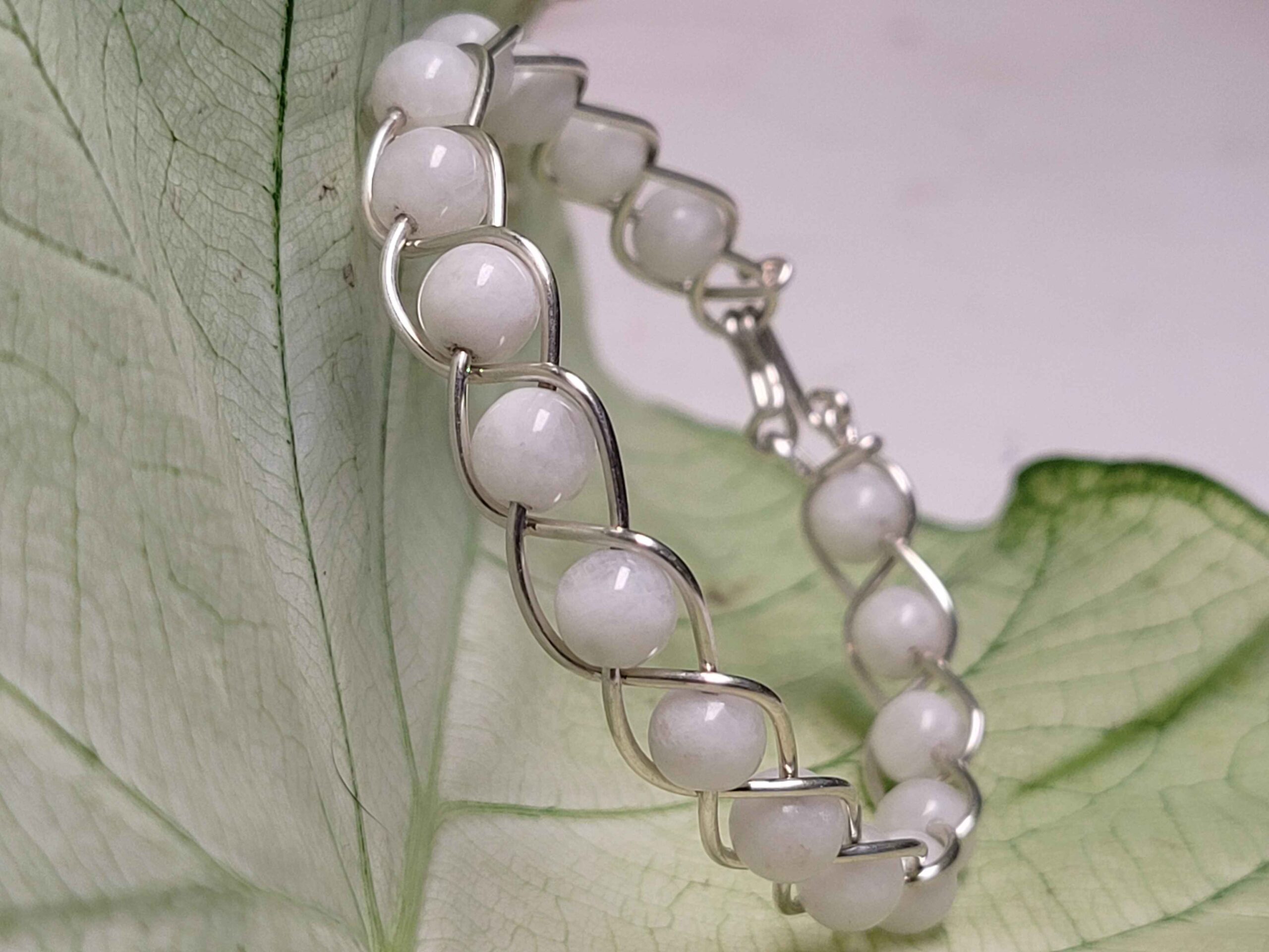 Moonstone Braid Bracelet - Image 2