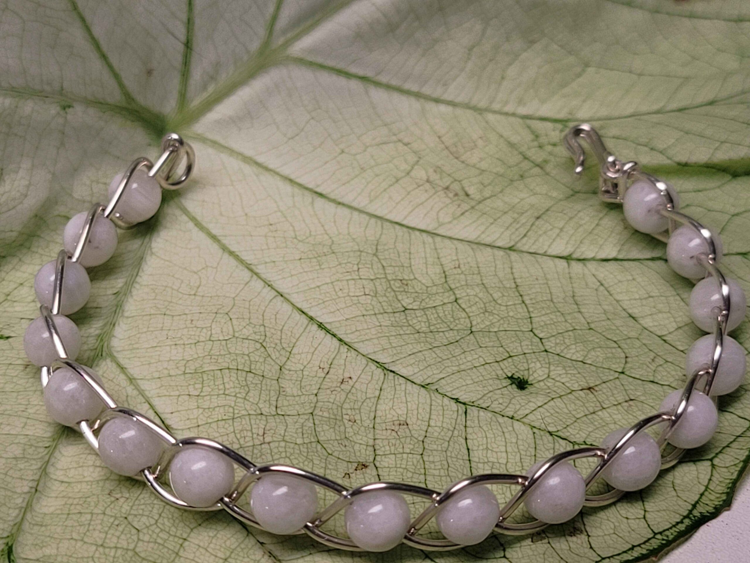 Moonstone Braid Bracelet - Image 7
