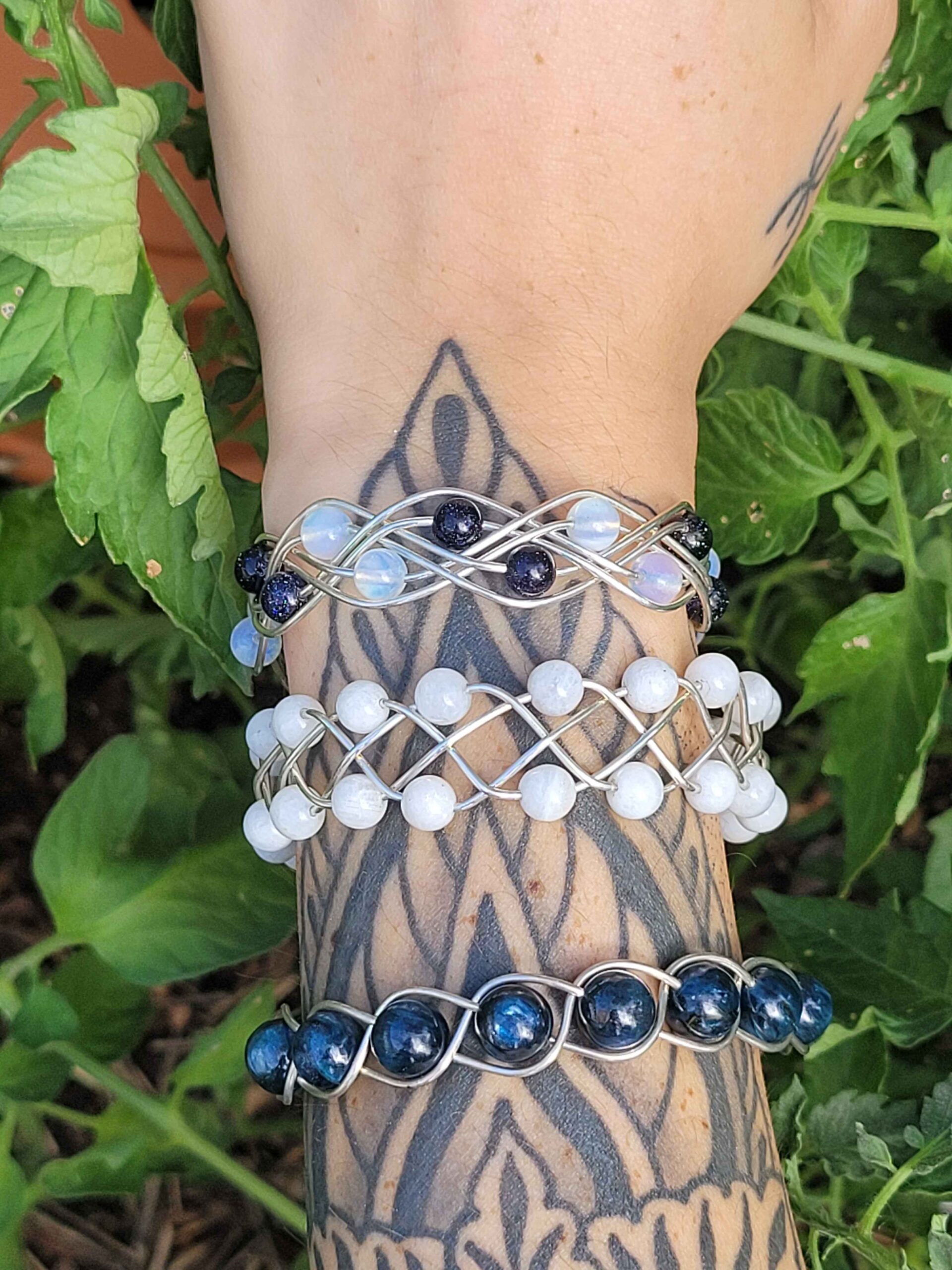 Moonstone Braid Bracelet - Image 9