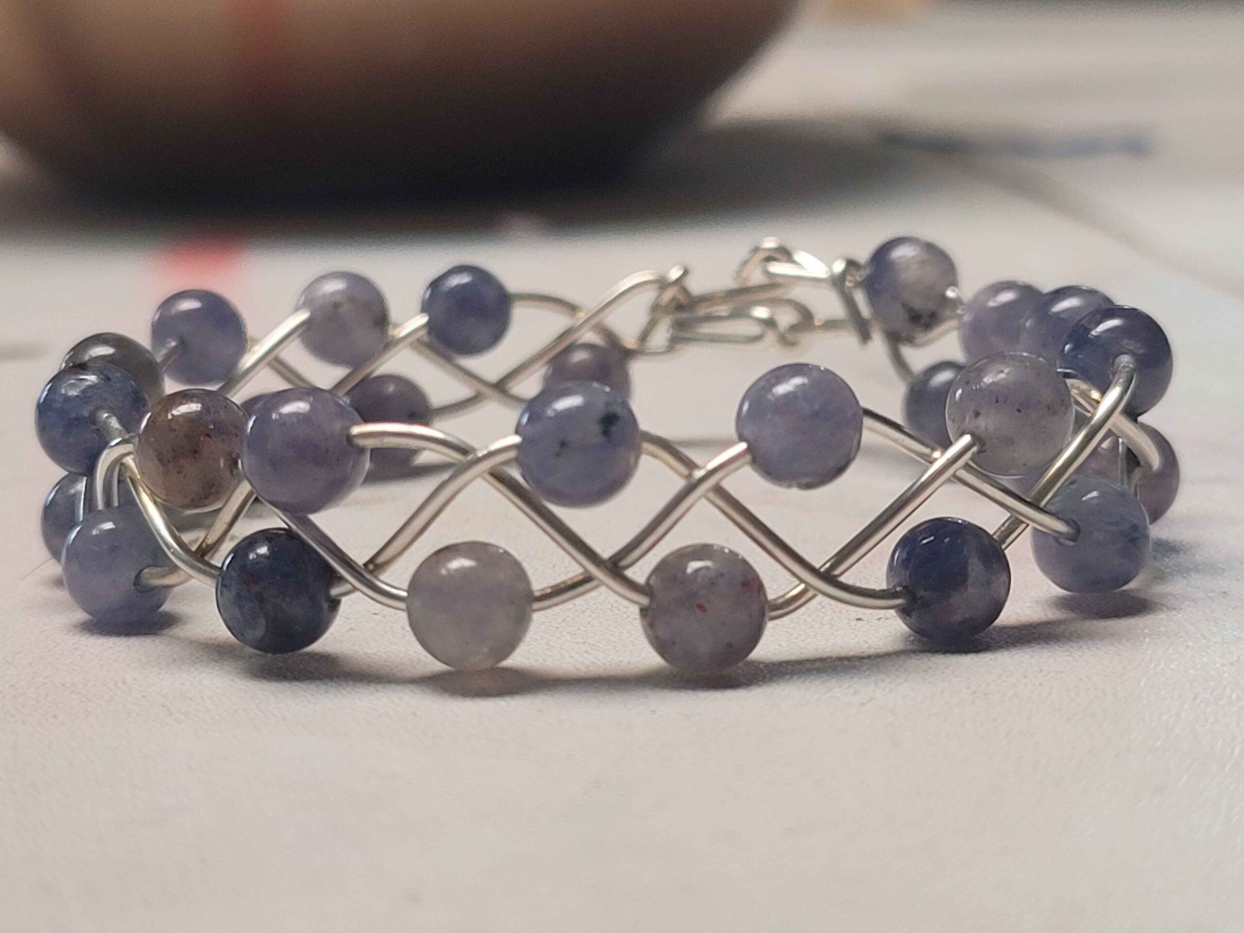 Iolite Braid Bracelet - Image 7