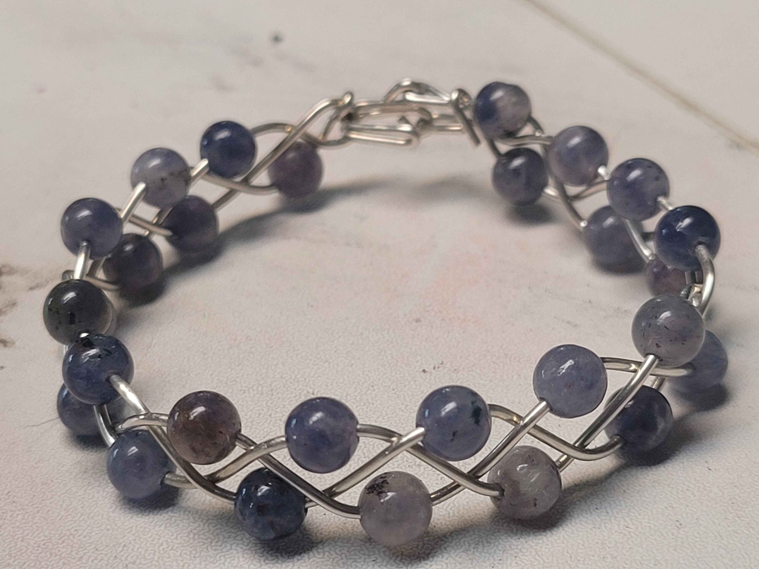 Iolite Braid Bracelet - Image 9