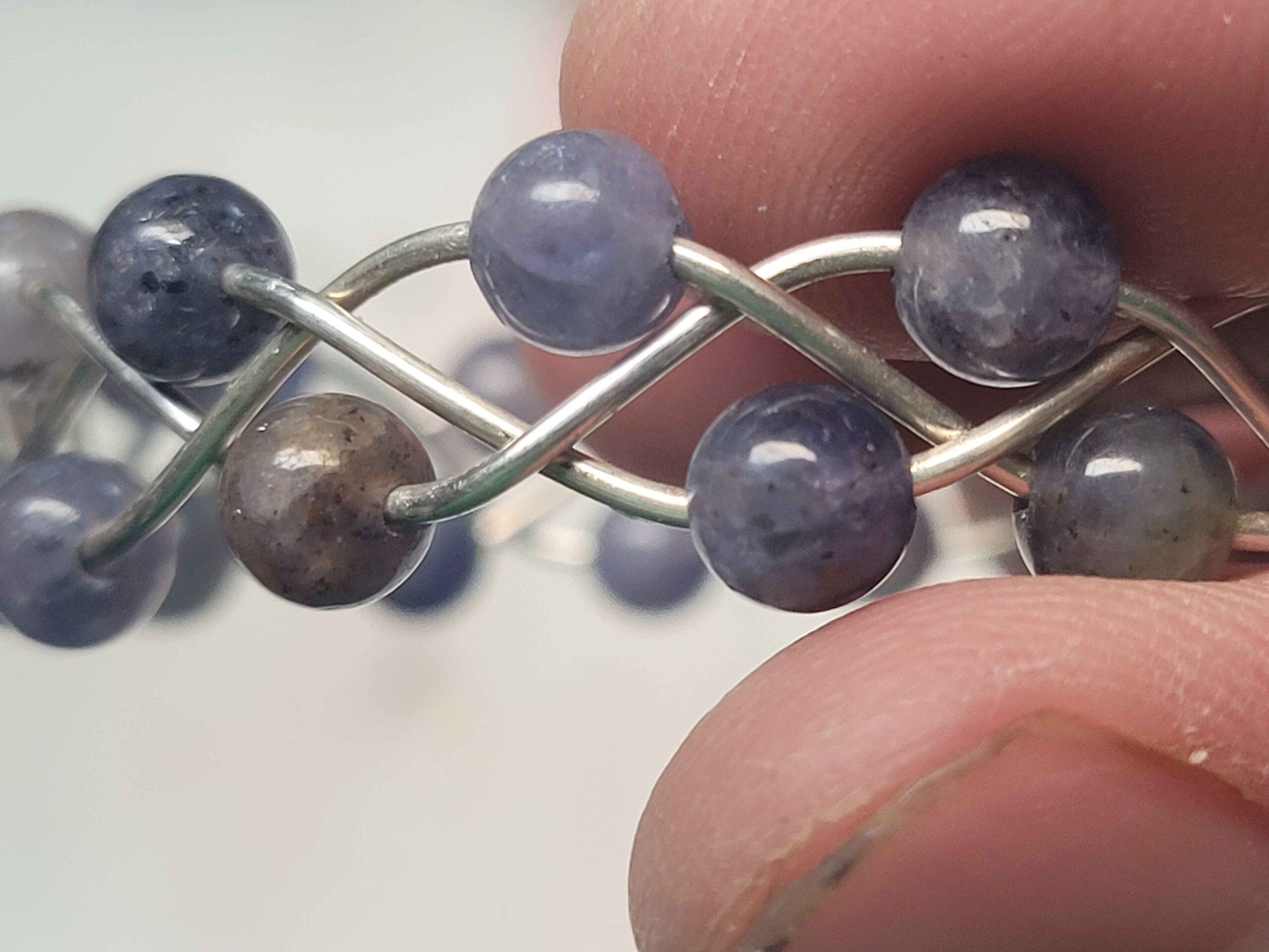 Iolite Braid Bracelet - Image 10