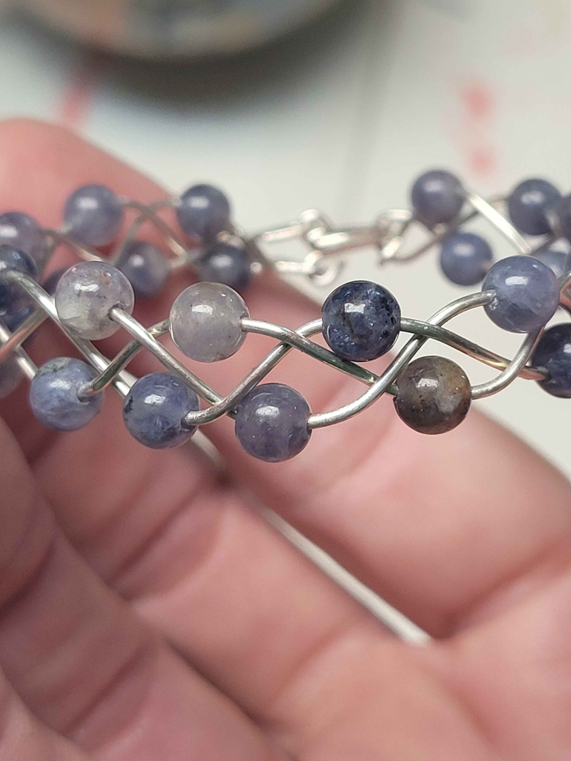 Iolite Braid Bracelet - Image 11