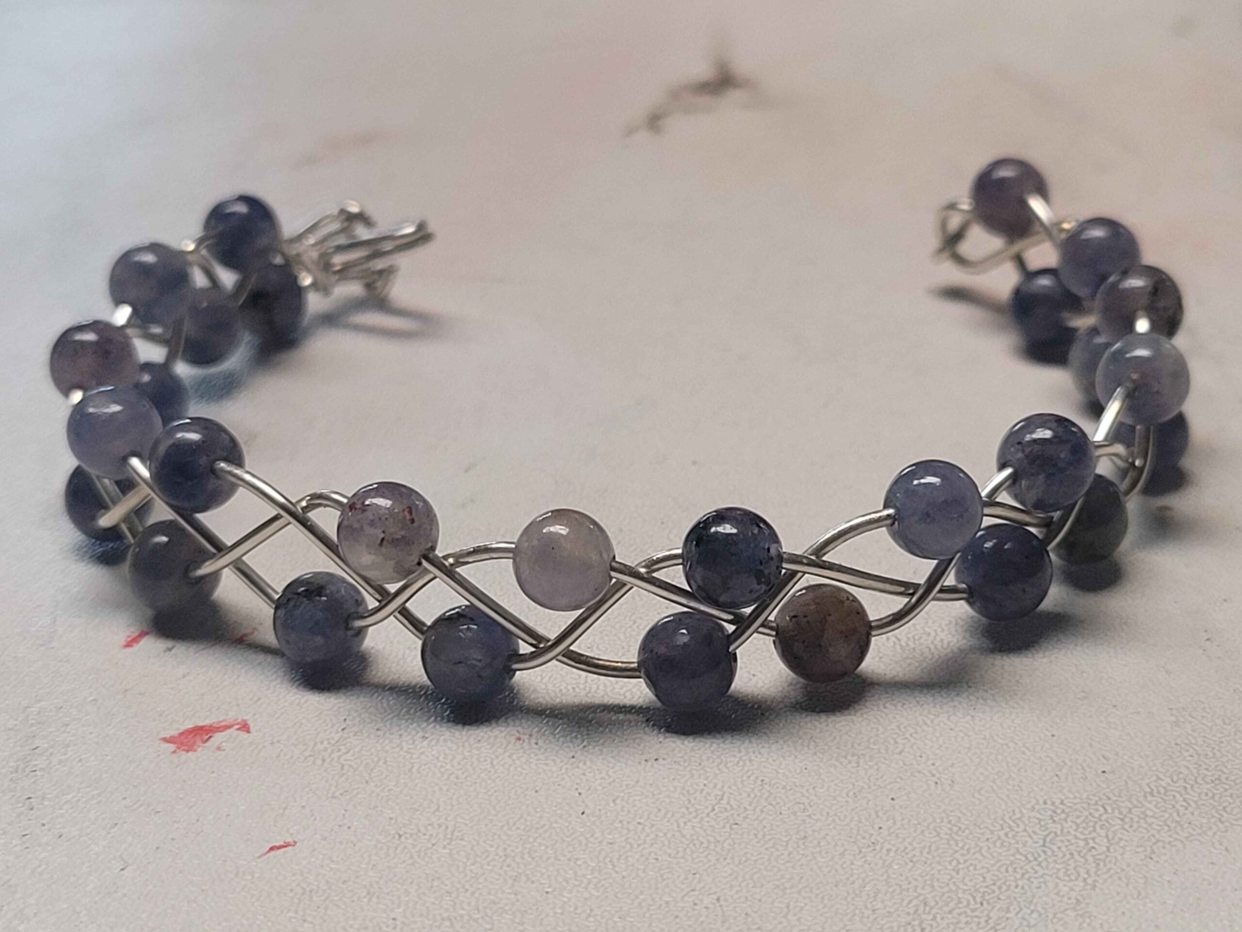 Iolite Braid Bracelet - Image 12