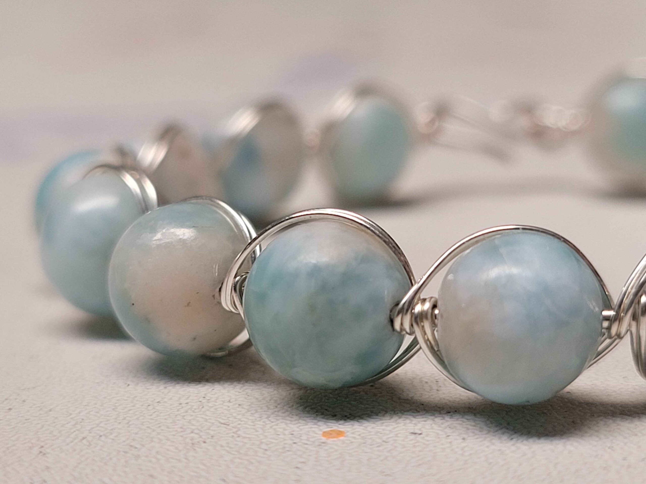 Larimar String Bracelet - Image 3