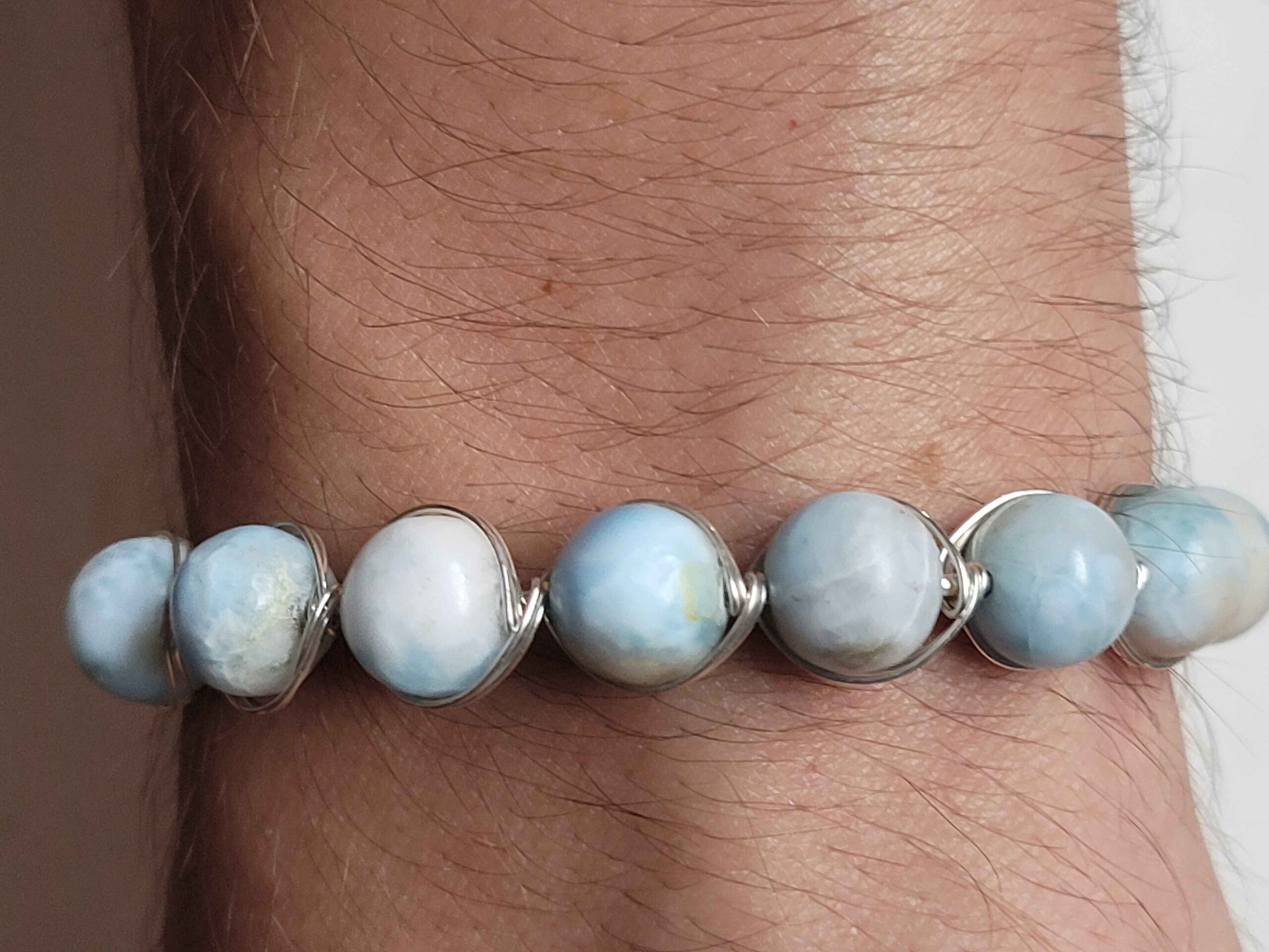 Larimar String Bracelet - Image 5