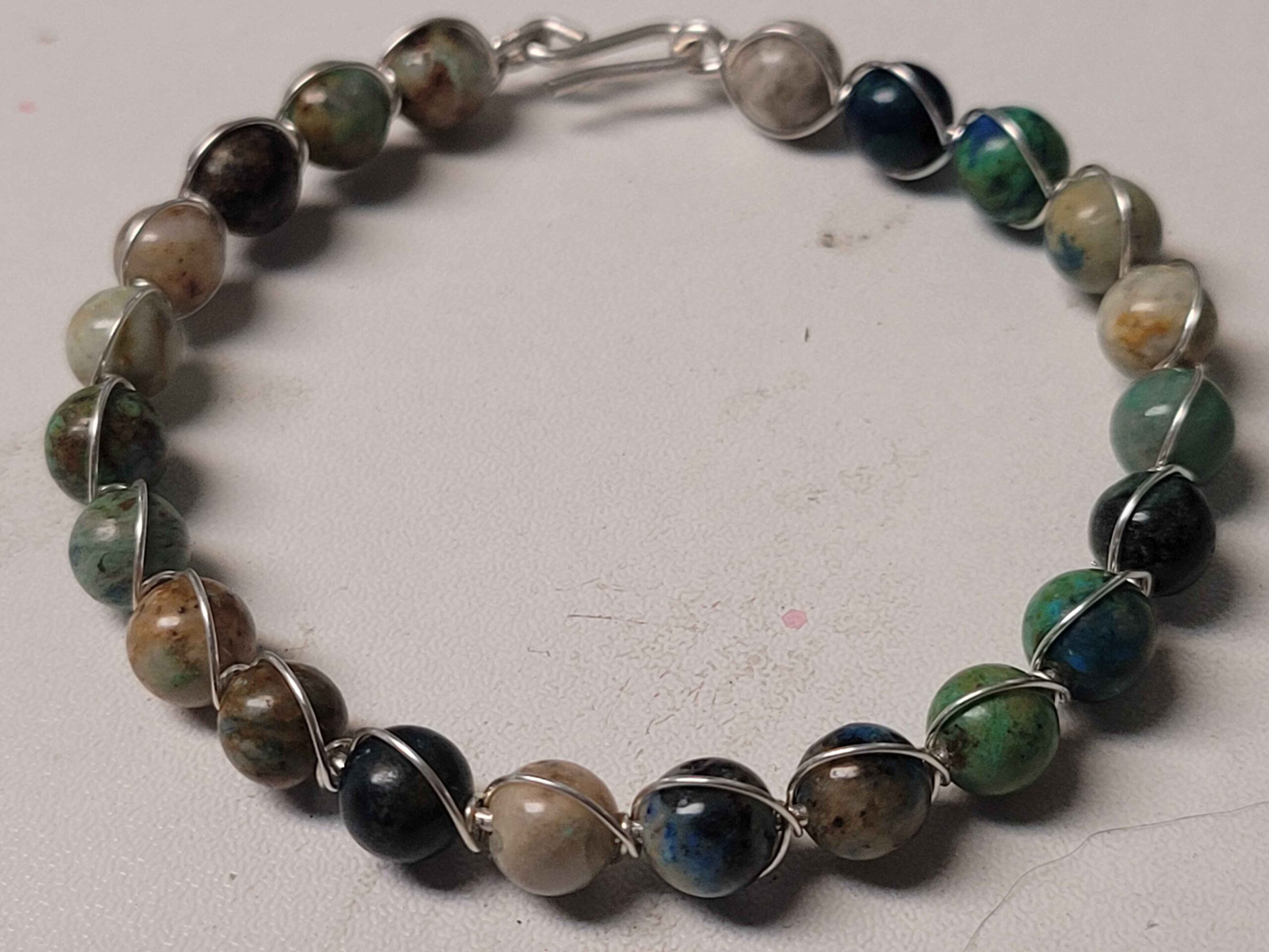 Chrysocolla String Bracelet - Image 3