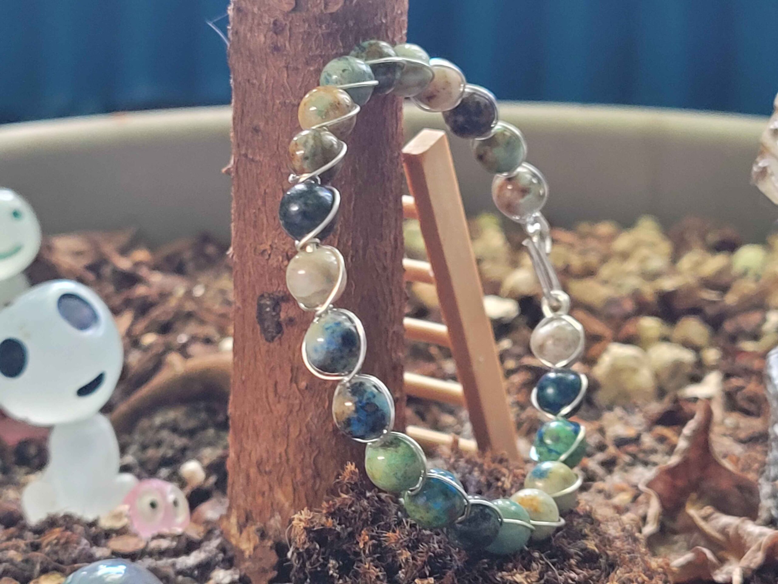 Chrysocolla String Bracelet - Image 4