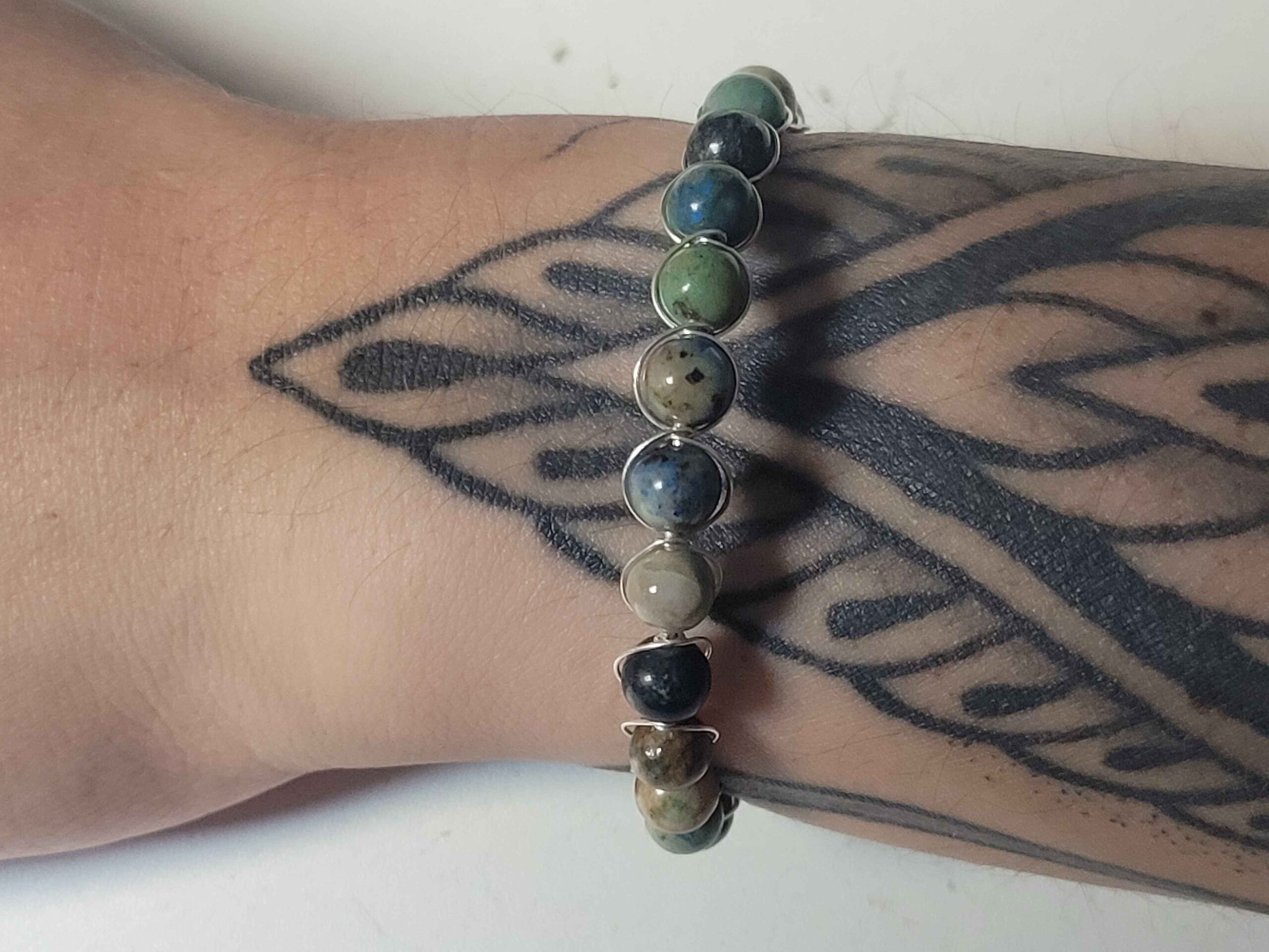 Chrysocolla String Bracelet - Image 5