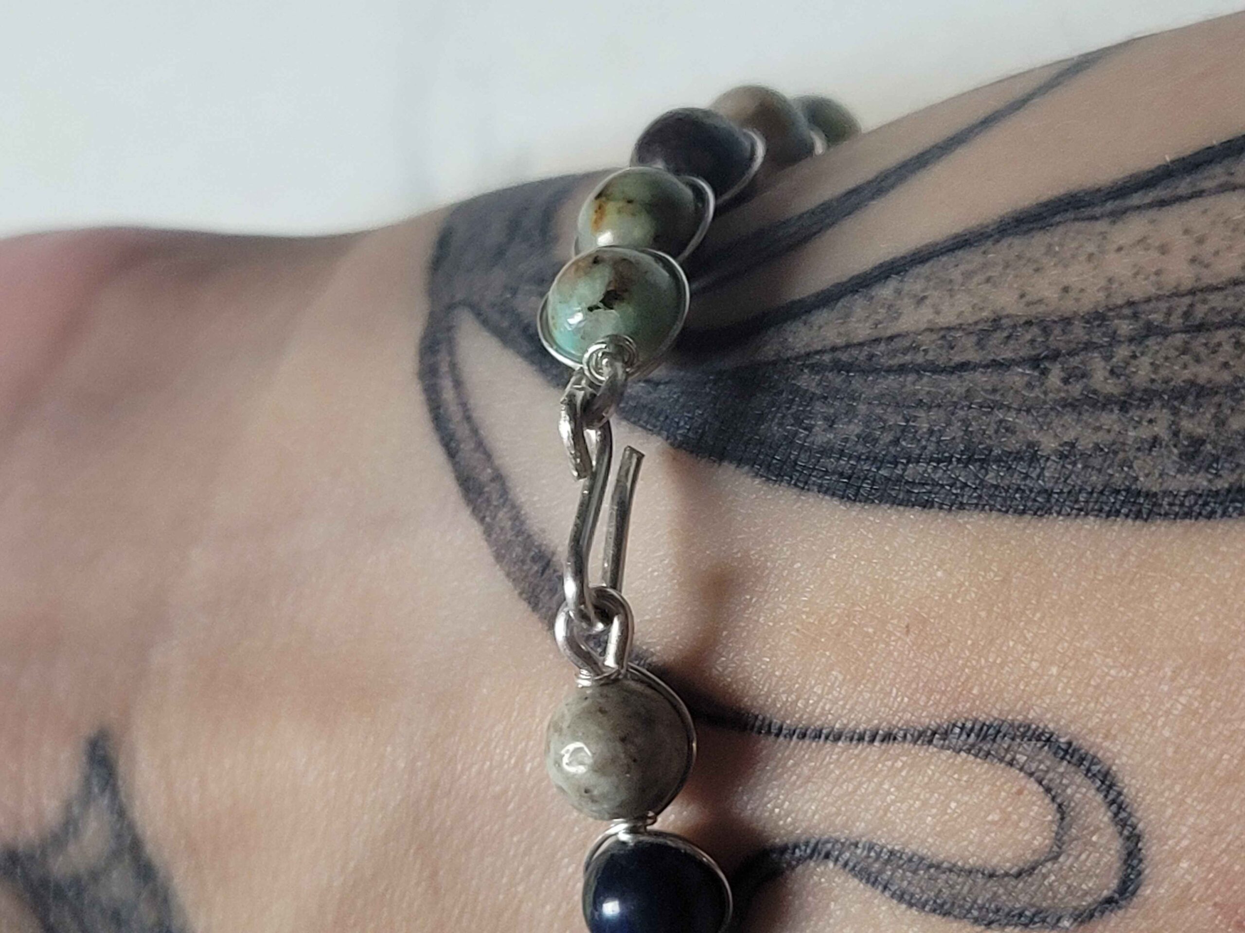 Chrysocolla String Bracelet - Image 6