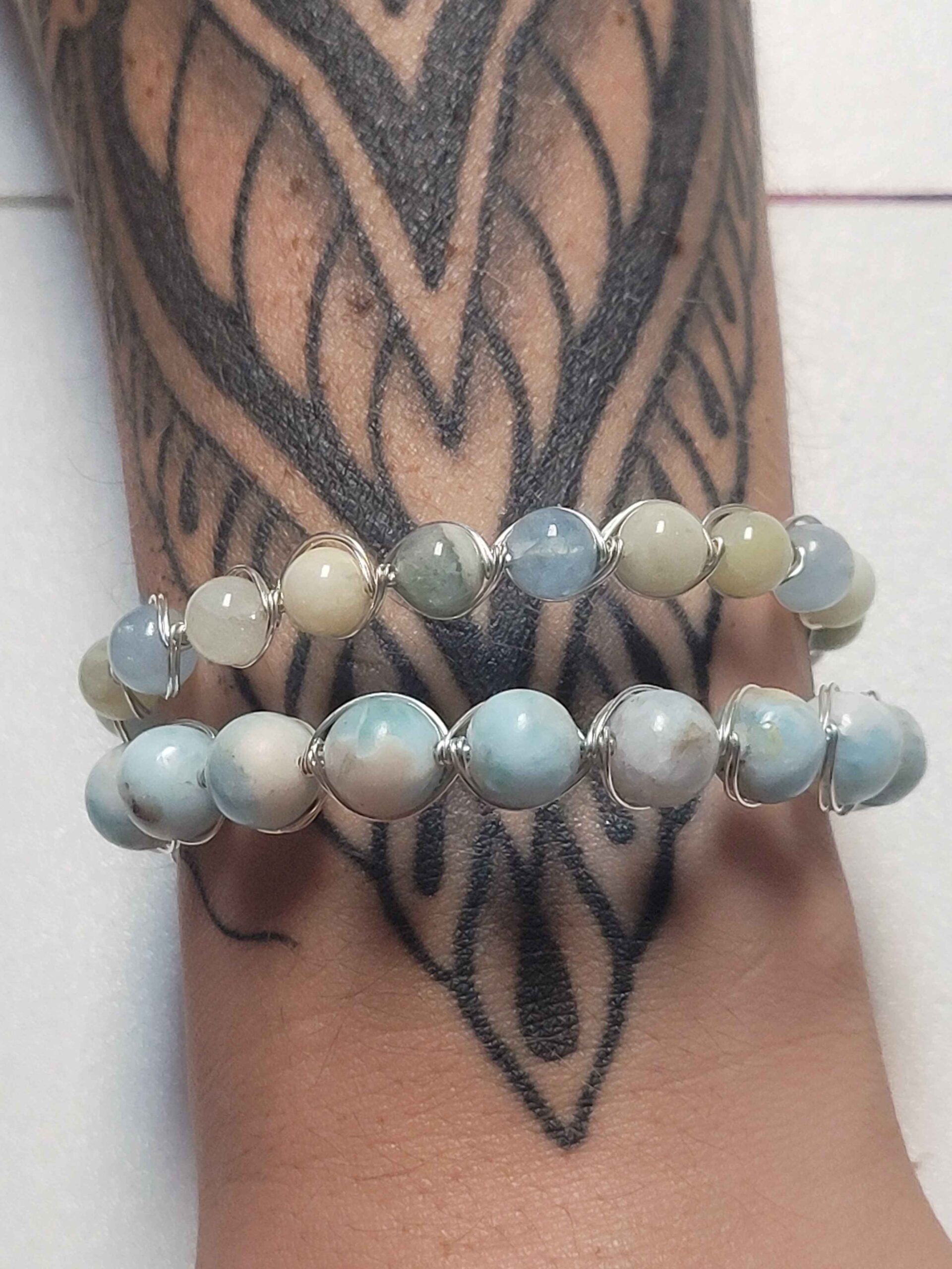 Larimar String Bracelet - Image 7