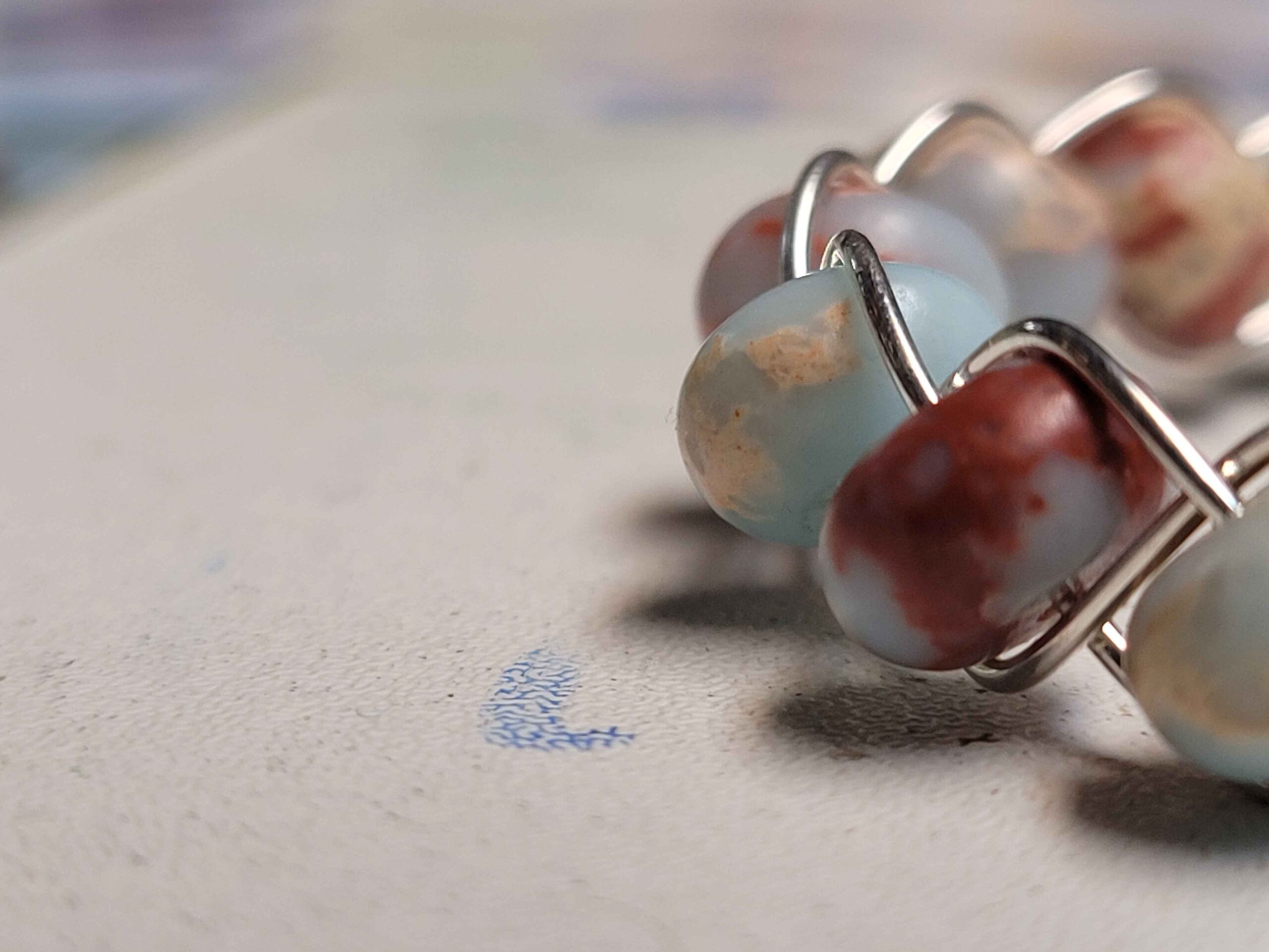 Aqua Terra Jasper Braid Bracelet - Image 3