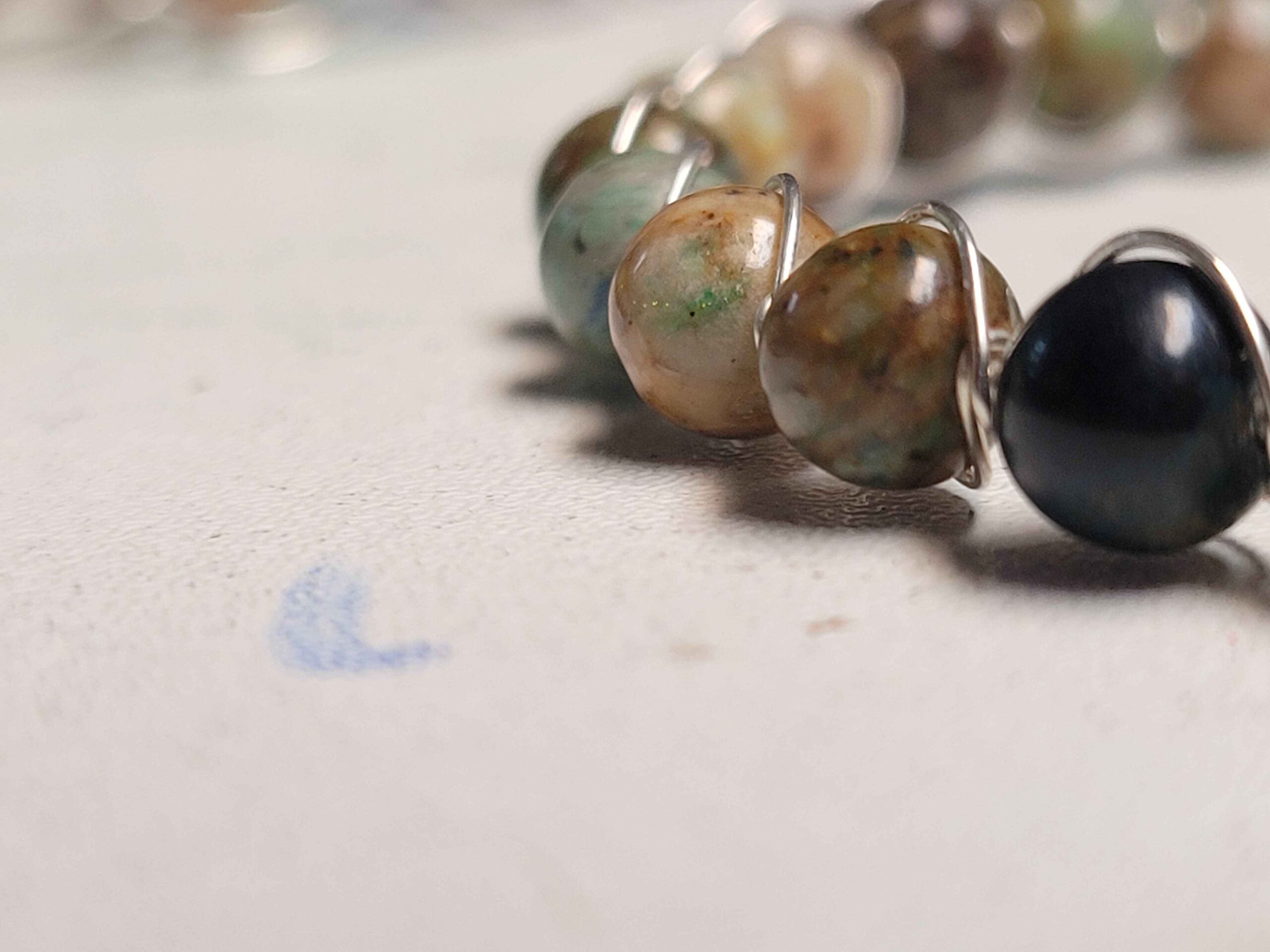 Chrysocolla String Bracelet - Image 8