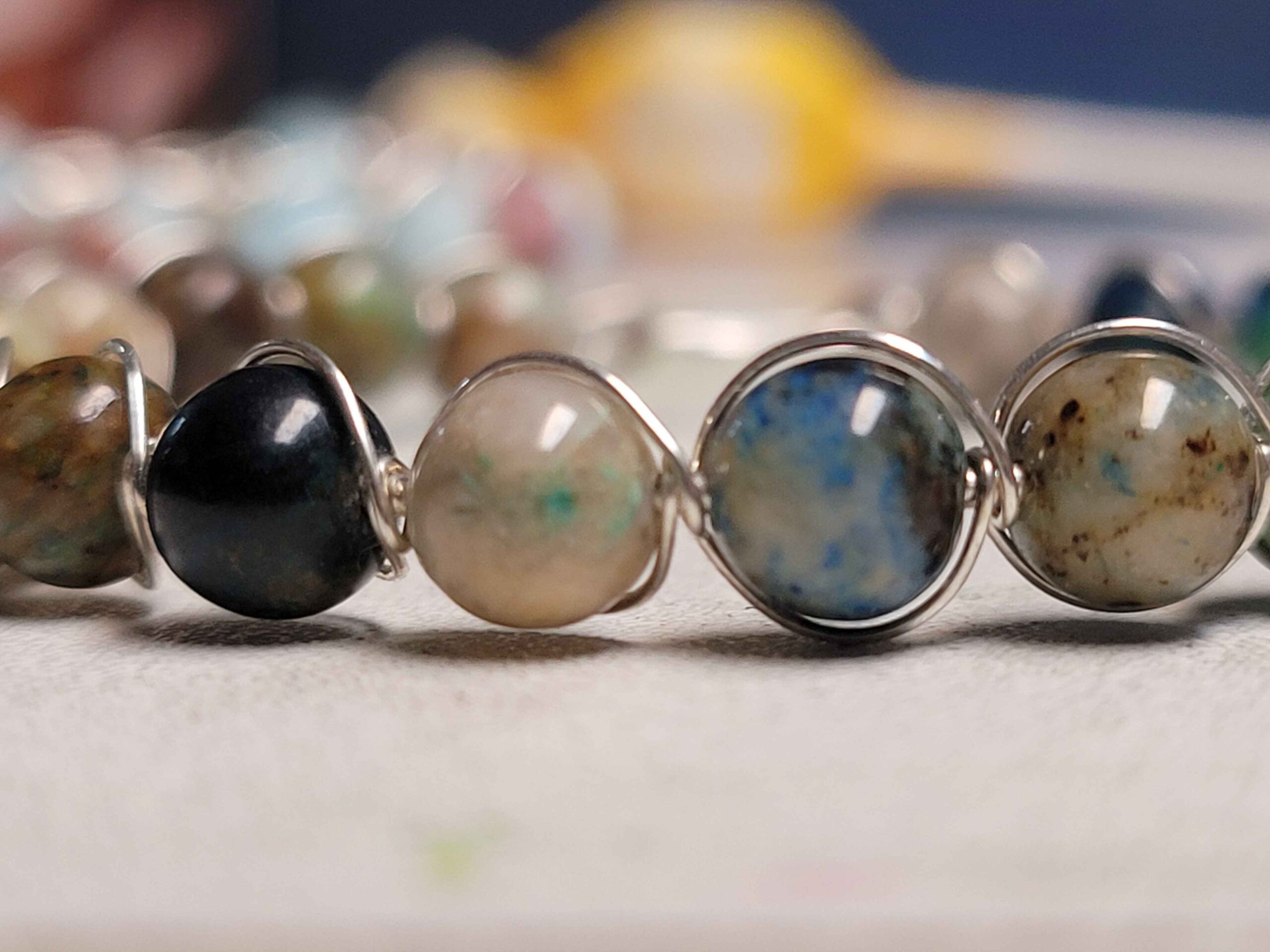 Chrysocolla String Bracelet - Image 9