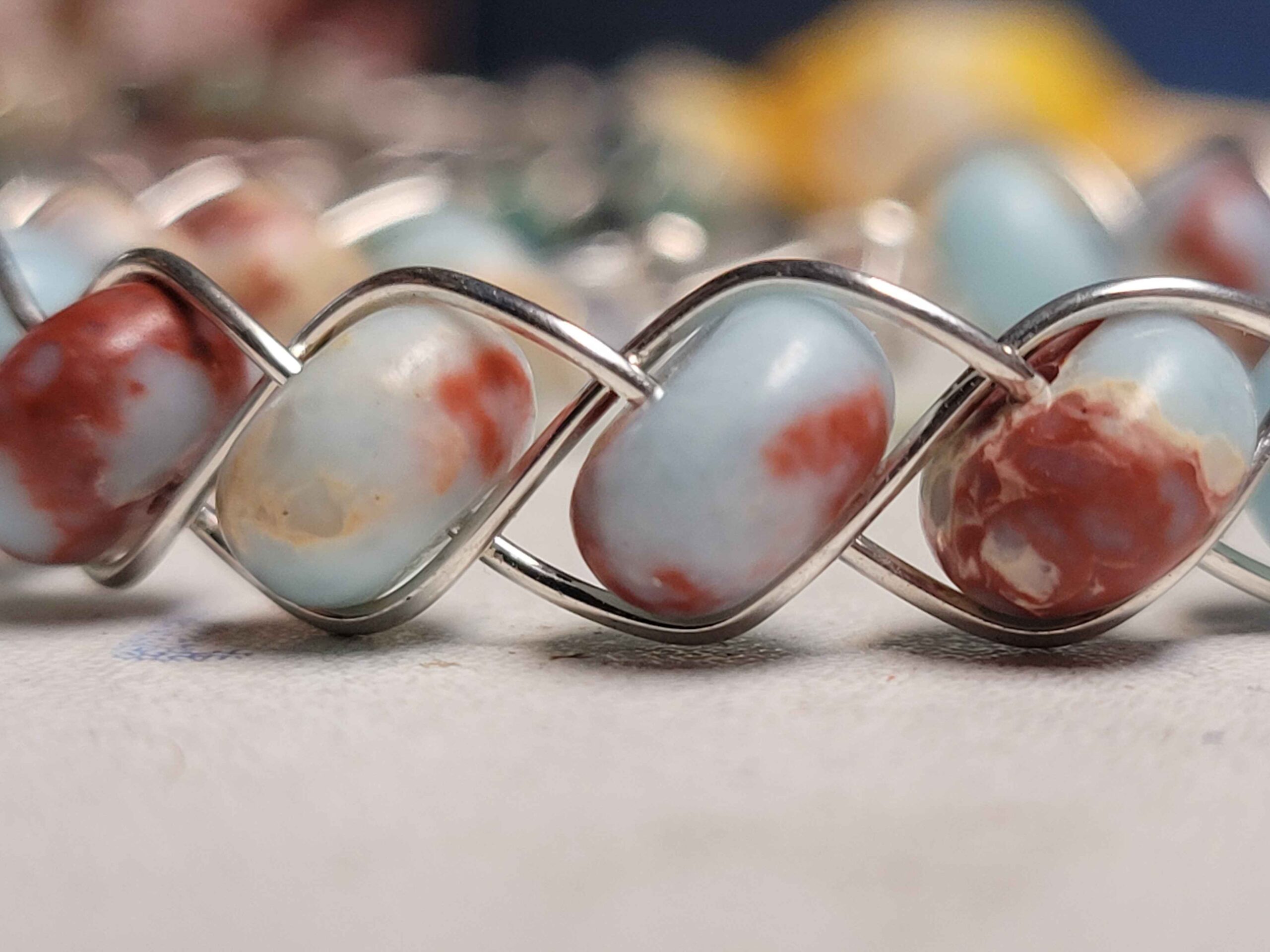 Aqua Terra Jasper Braid Bracelet - Image 4