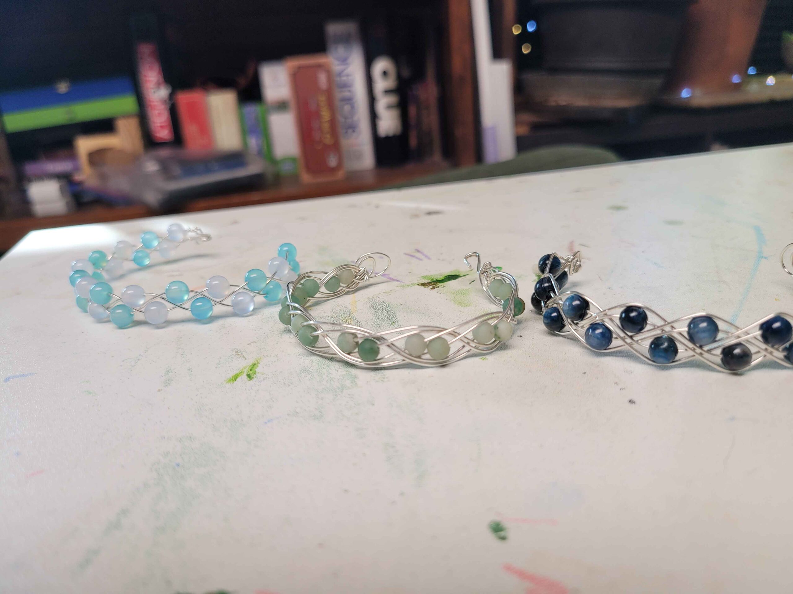 Kyanite Double Braid Bracelet - Image 7