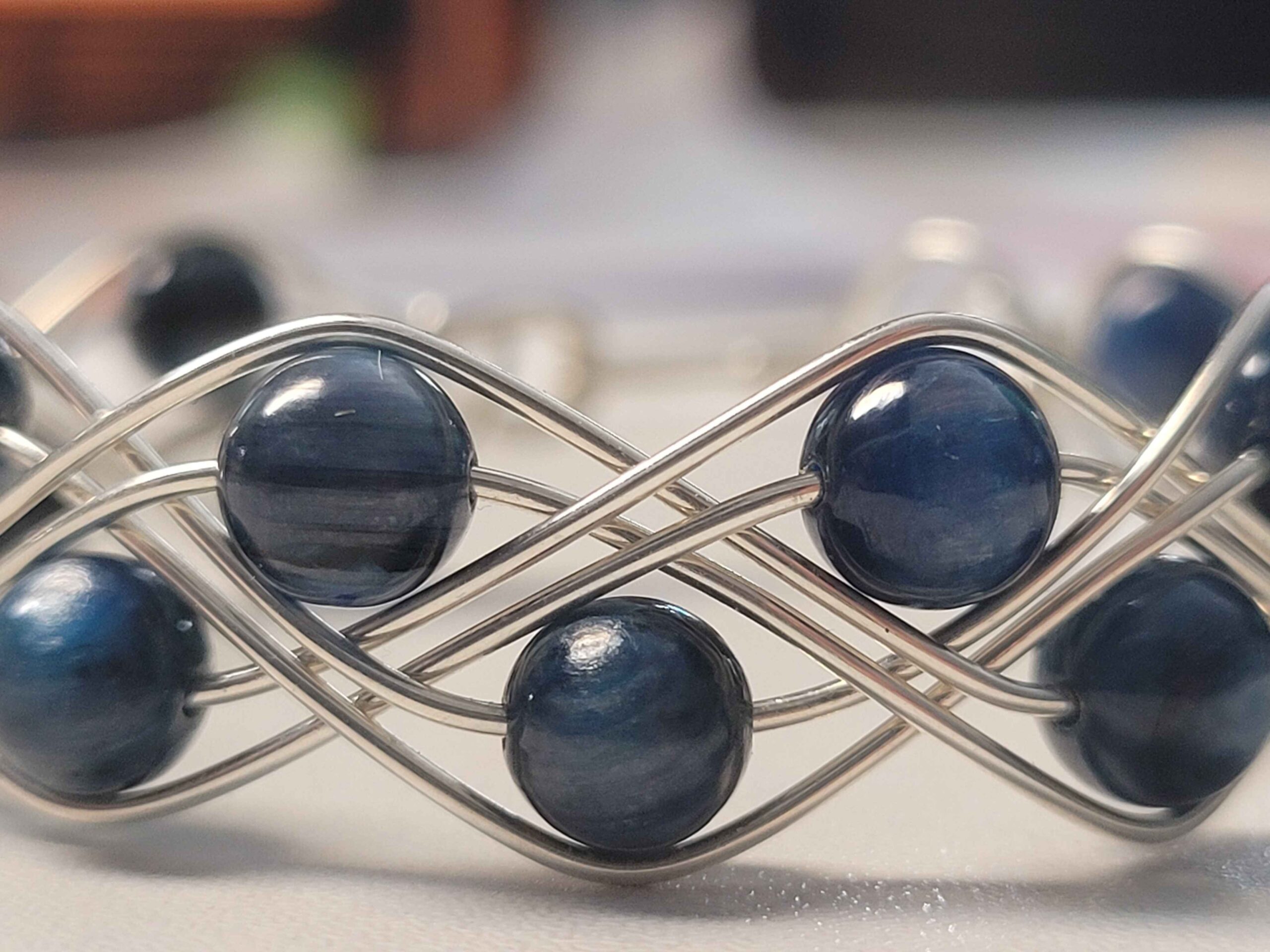 Kyanite Double Braid Bracelet - Image 3