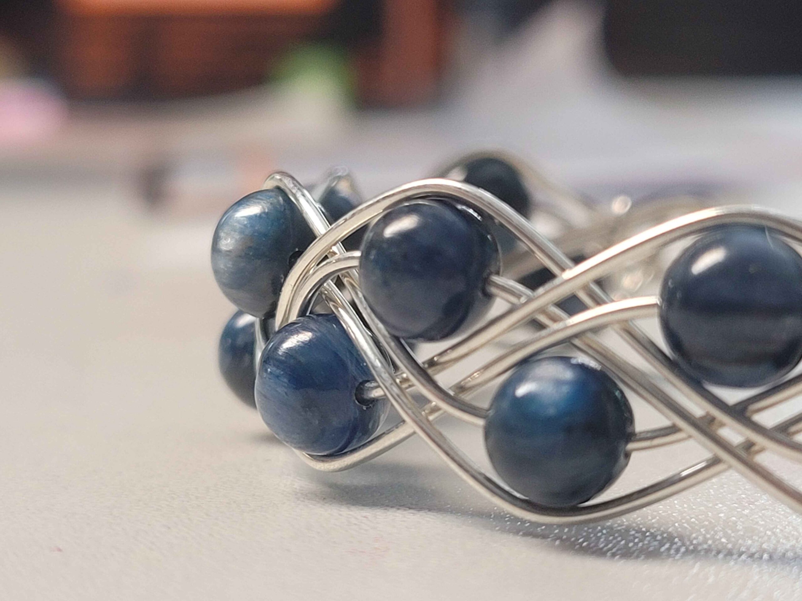 Kyanite Double Braid Bracelet - Image 4