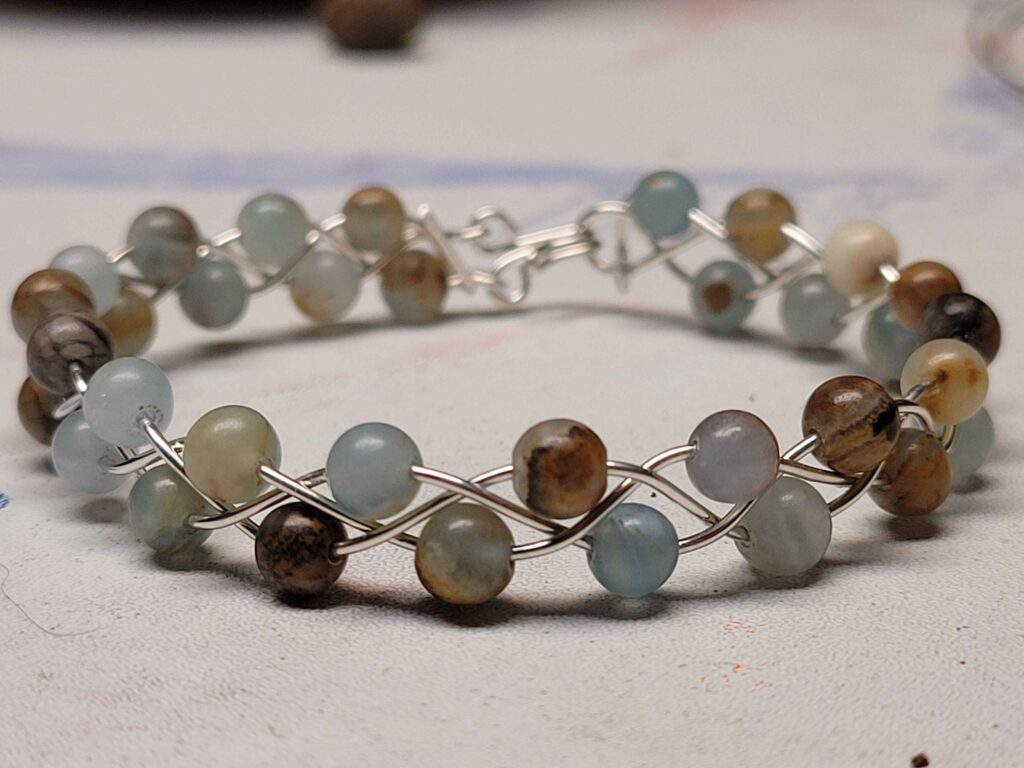 Calcite Braid Bracelet