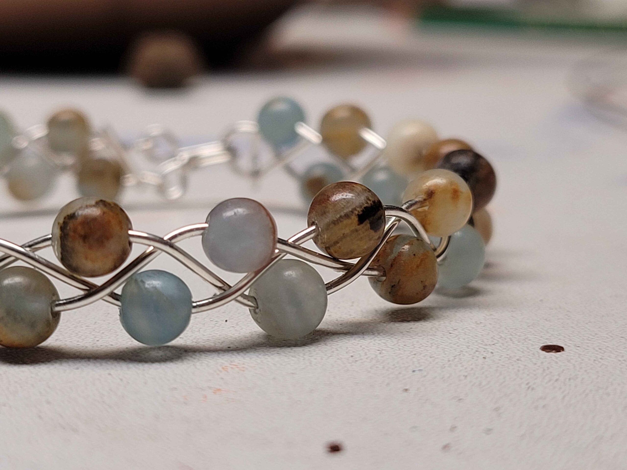 Calcite Braid Bracelet - Image 4