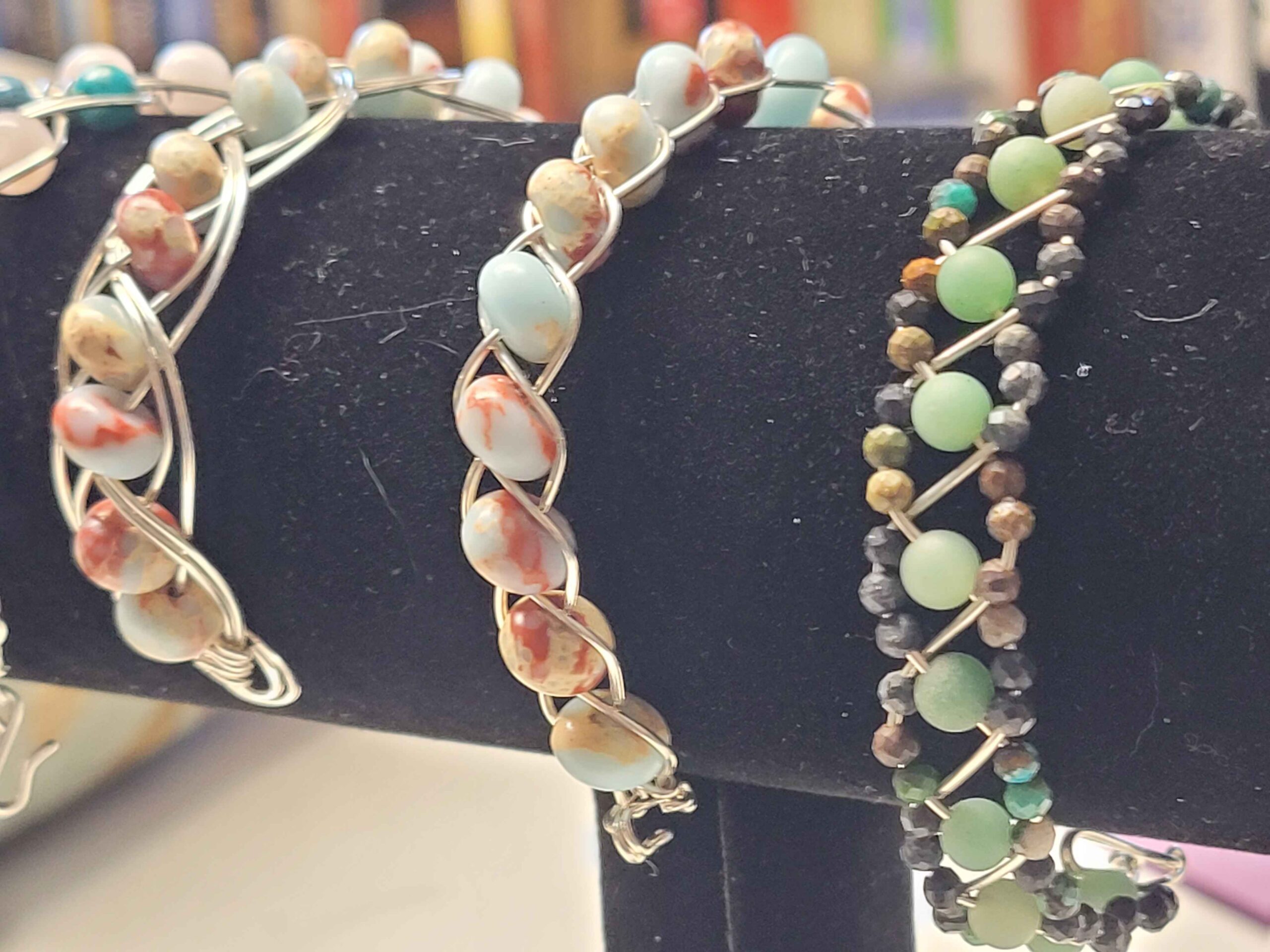 Aqua Terra Jasper Braid Bracelet - Image 6
