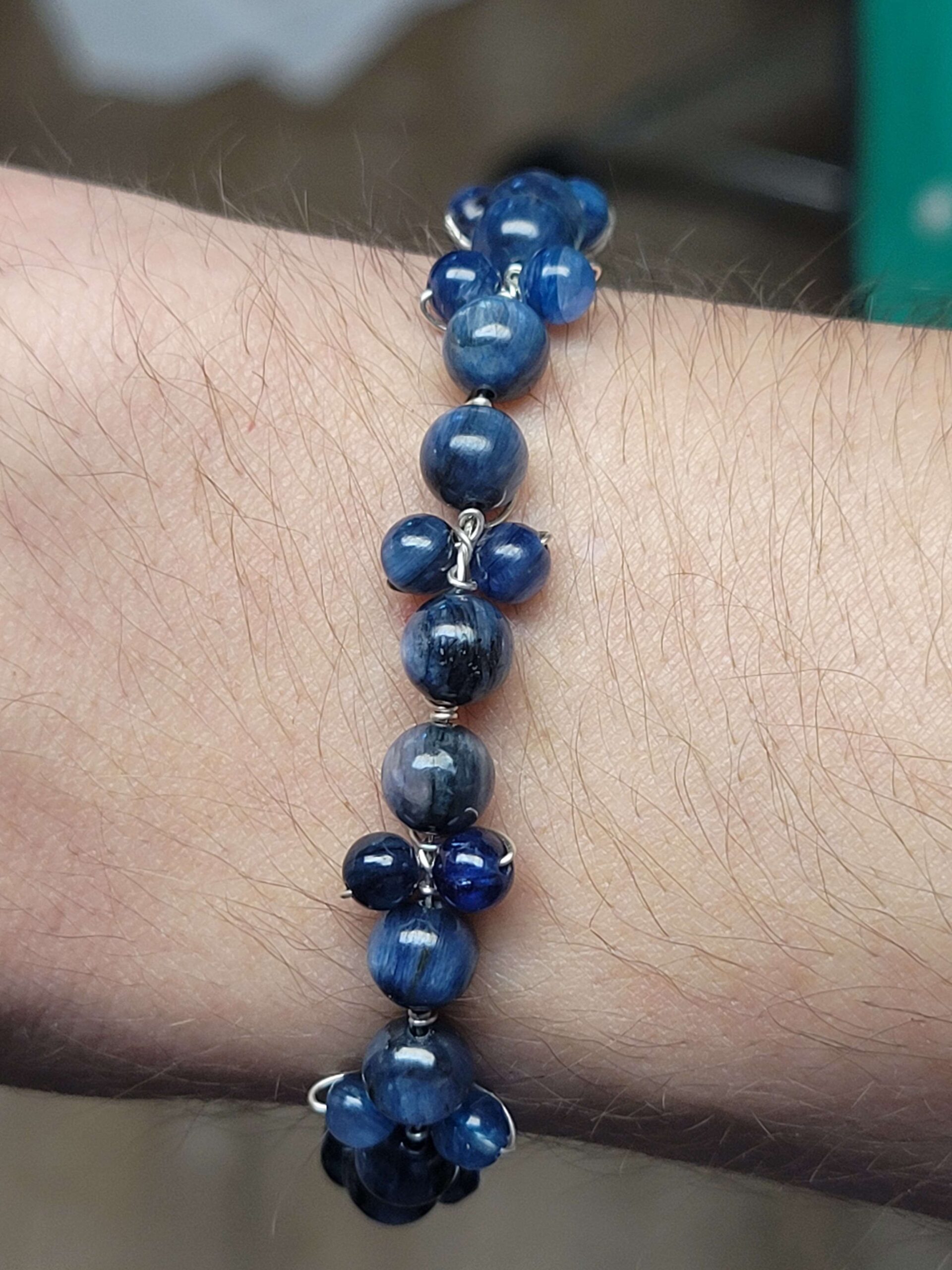 Kyanite Flower Bracelet - Image 2