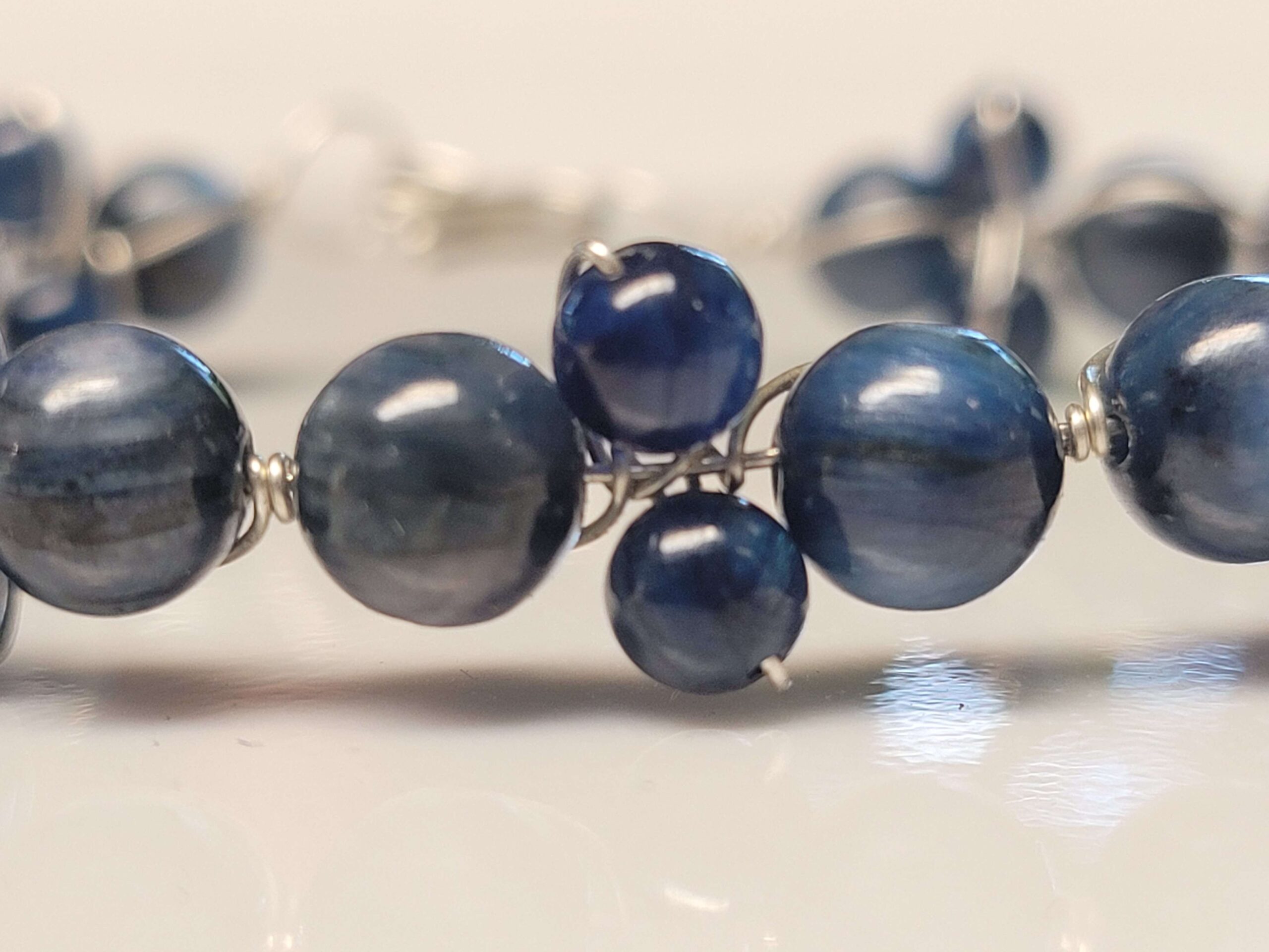 Kyanite Flower Bracelet - Image 4