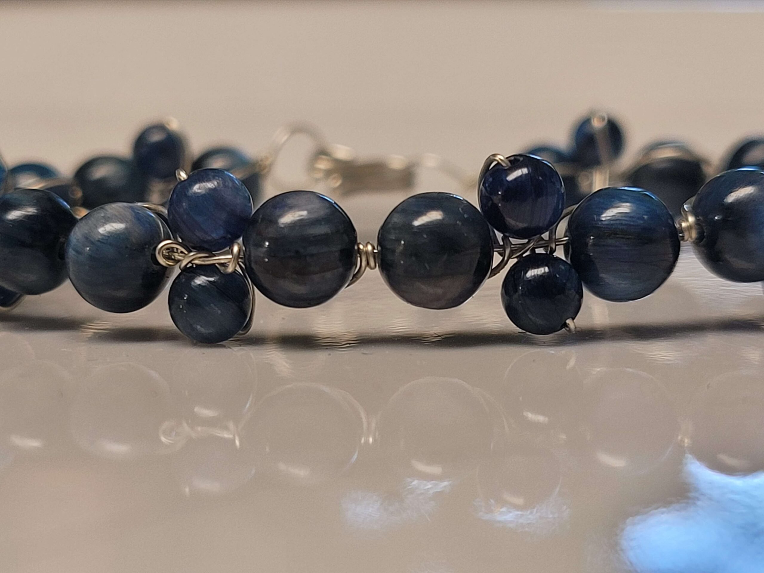 Kyanite Flower Bracelet - Image 5