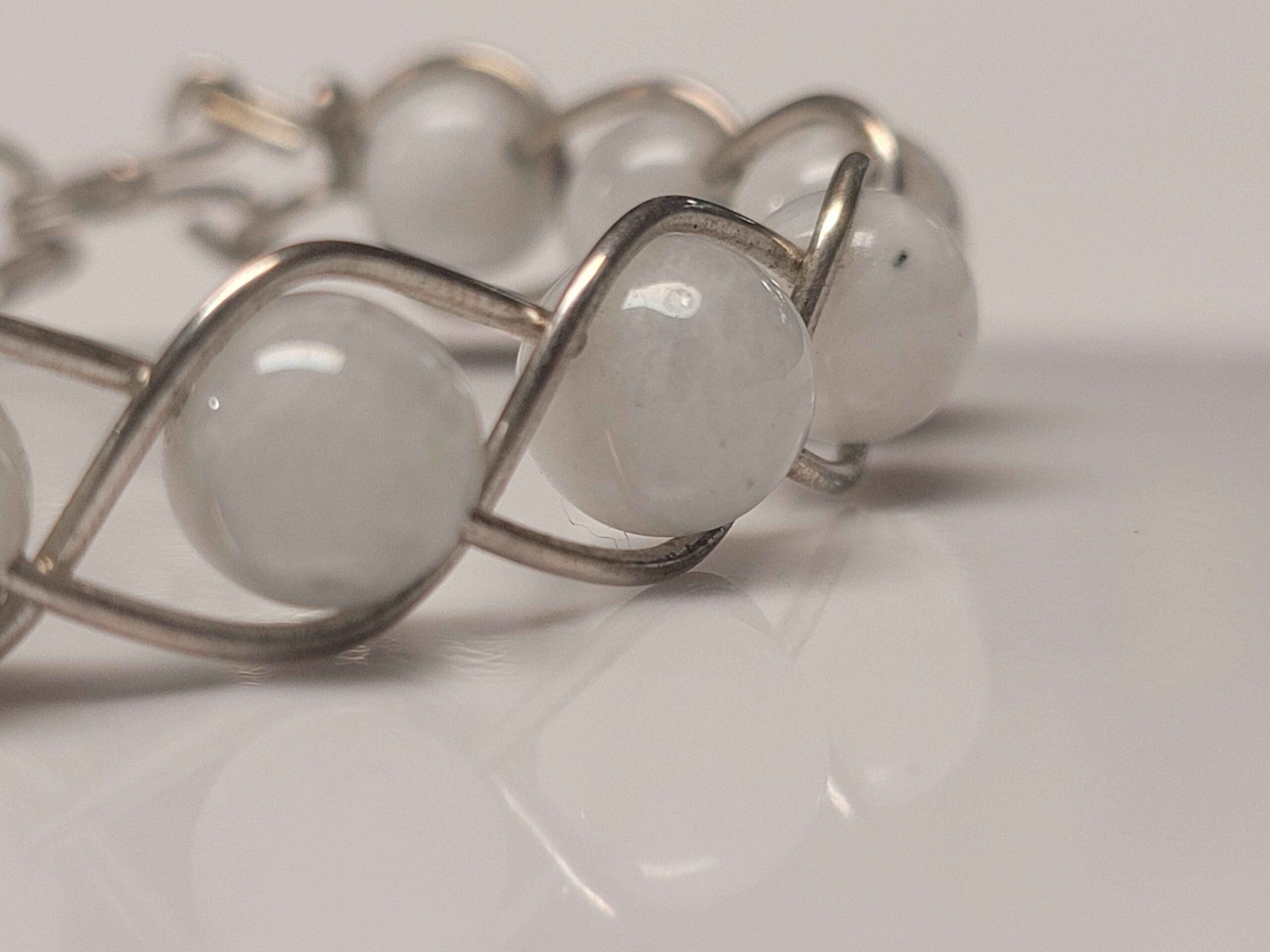 Moonstone Braid Bracelet - Image 4